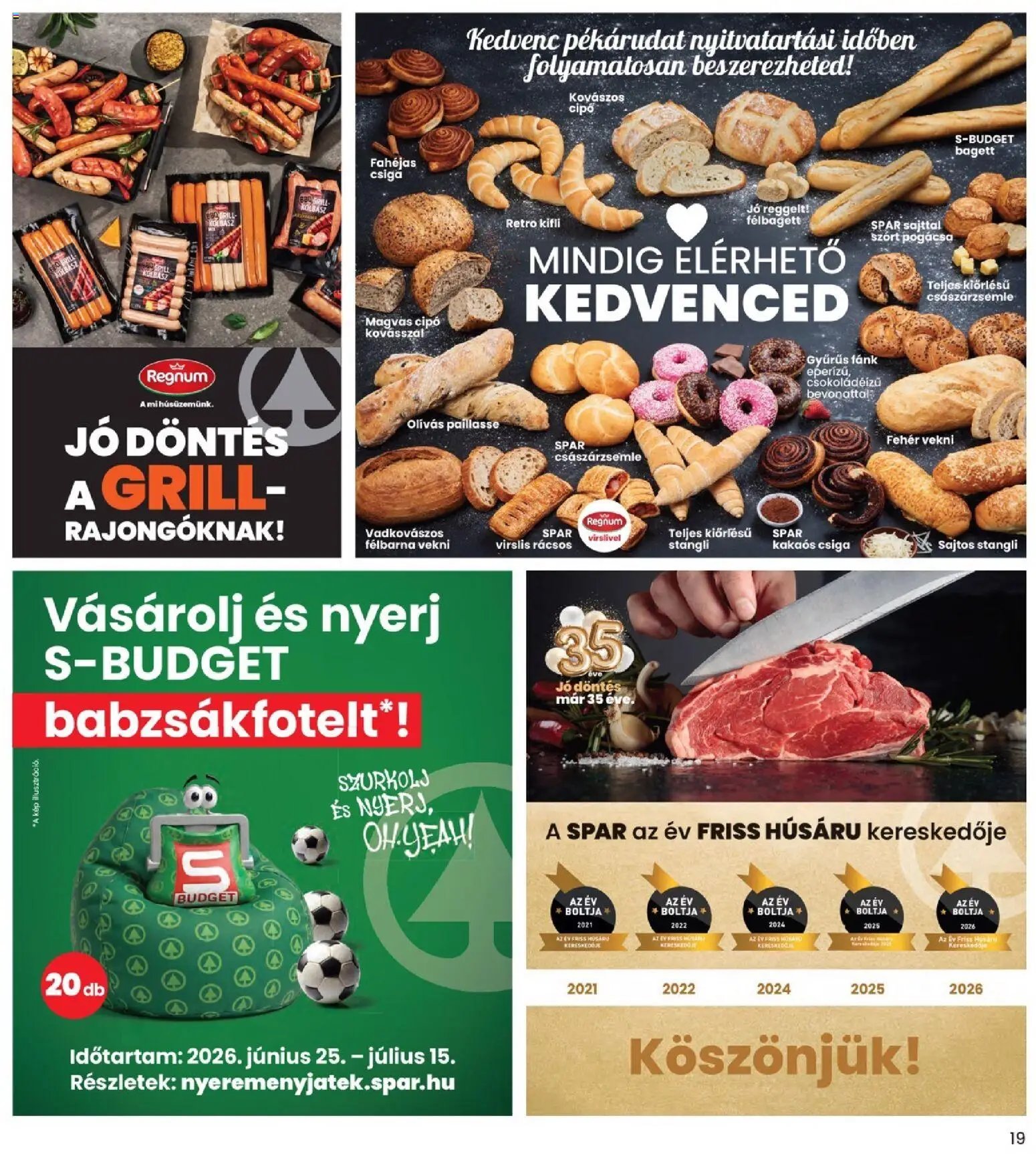 Interspar újság 2026.06.25. Interspar akciós újság