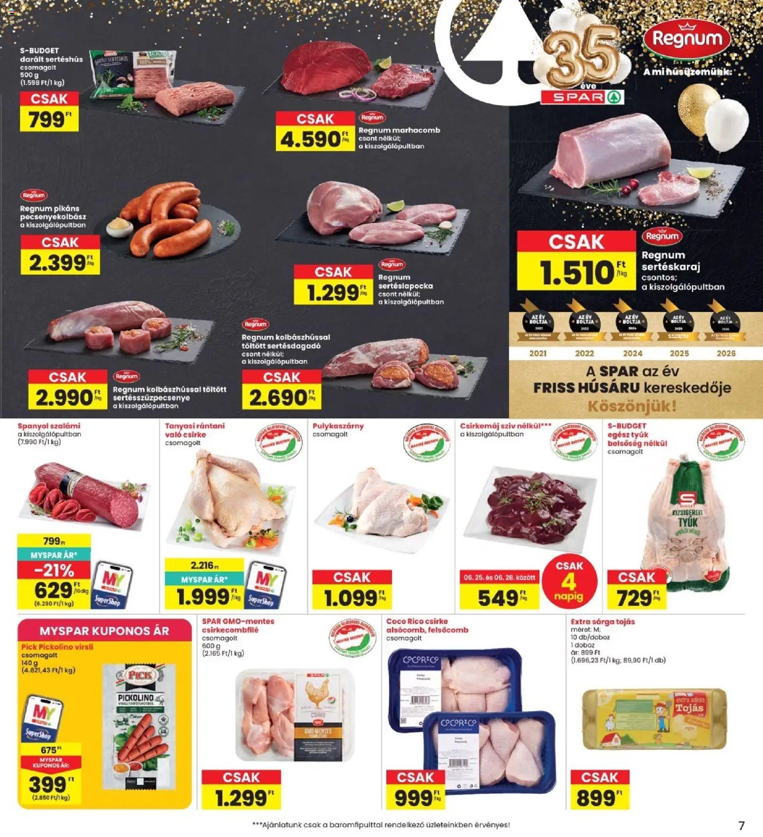 Interspar újság 2026.06.25. Interspar akciós újság