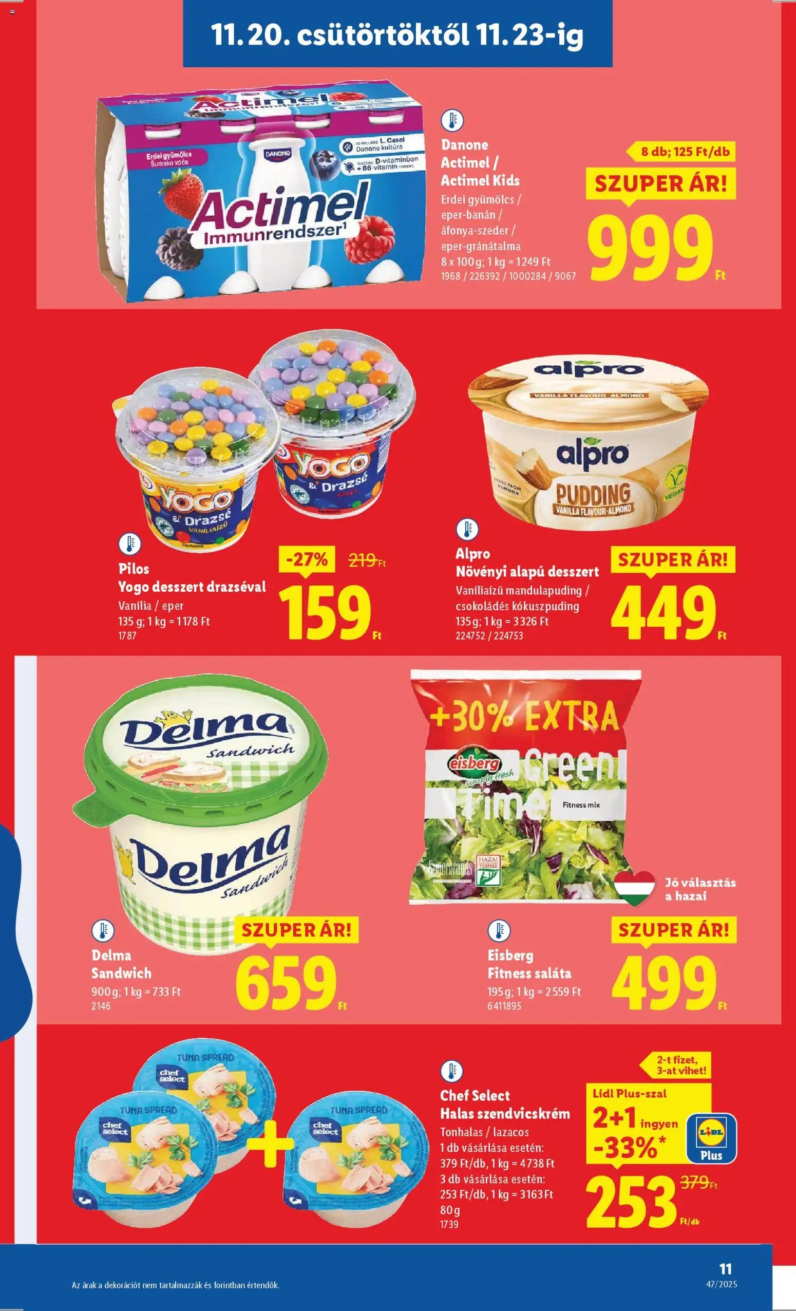 Lidl újság 2025.11.20. Black Friday (2025-11-20 - 2025-11-26)