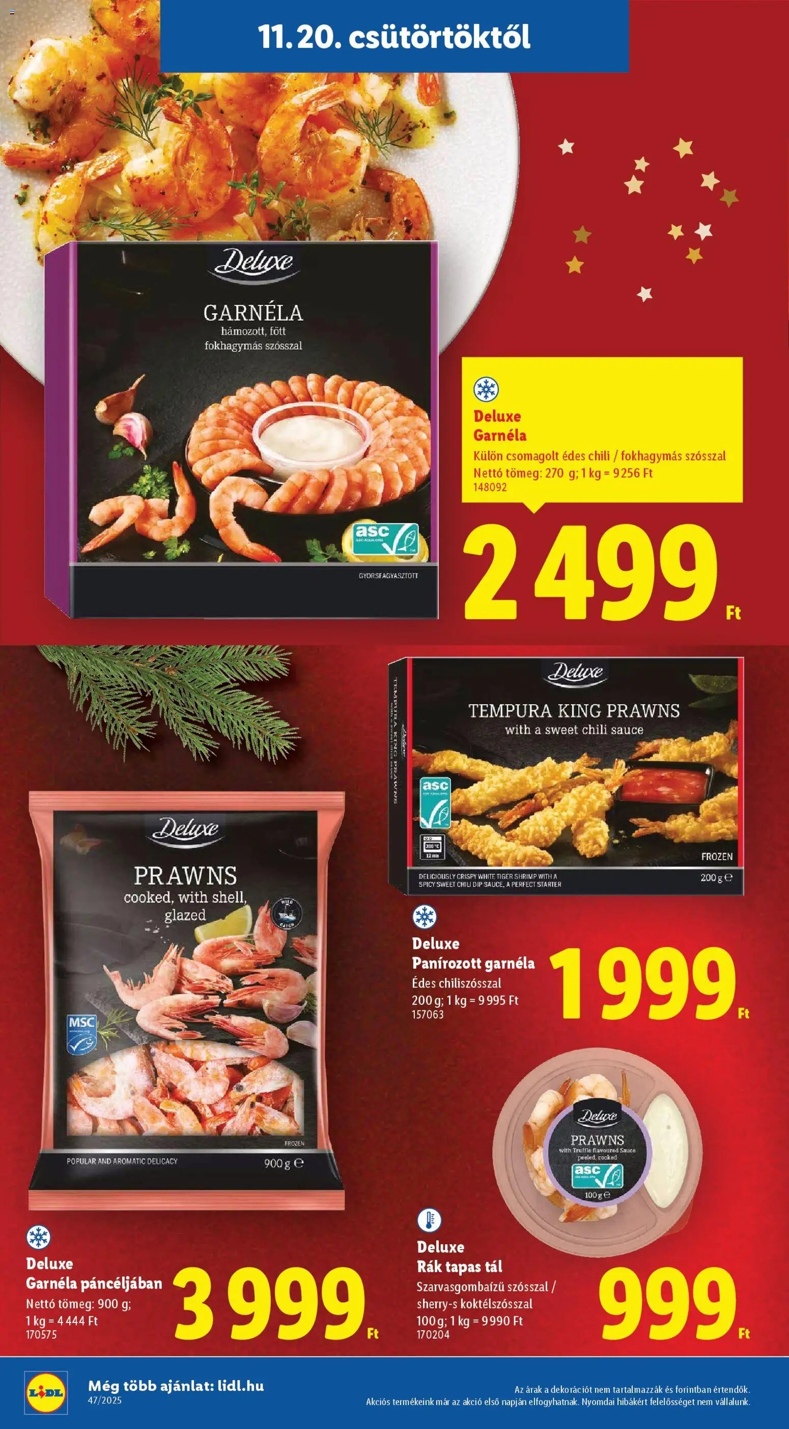 Lidl újság 2025.11.20. Black Friday (2025-11-20 - 2025-11-26)