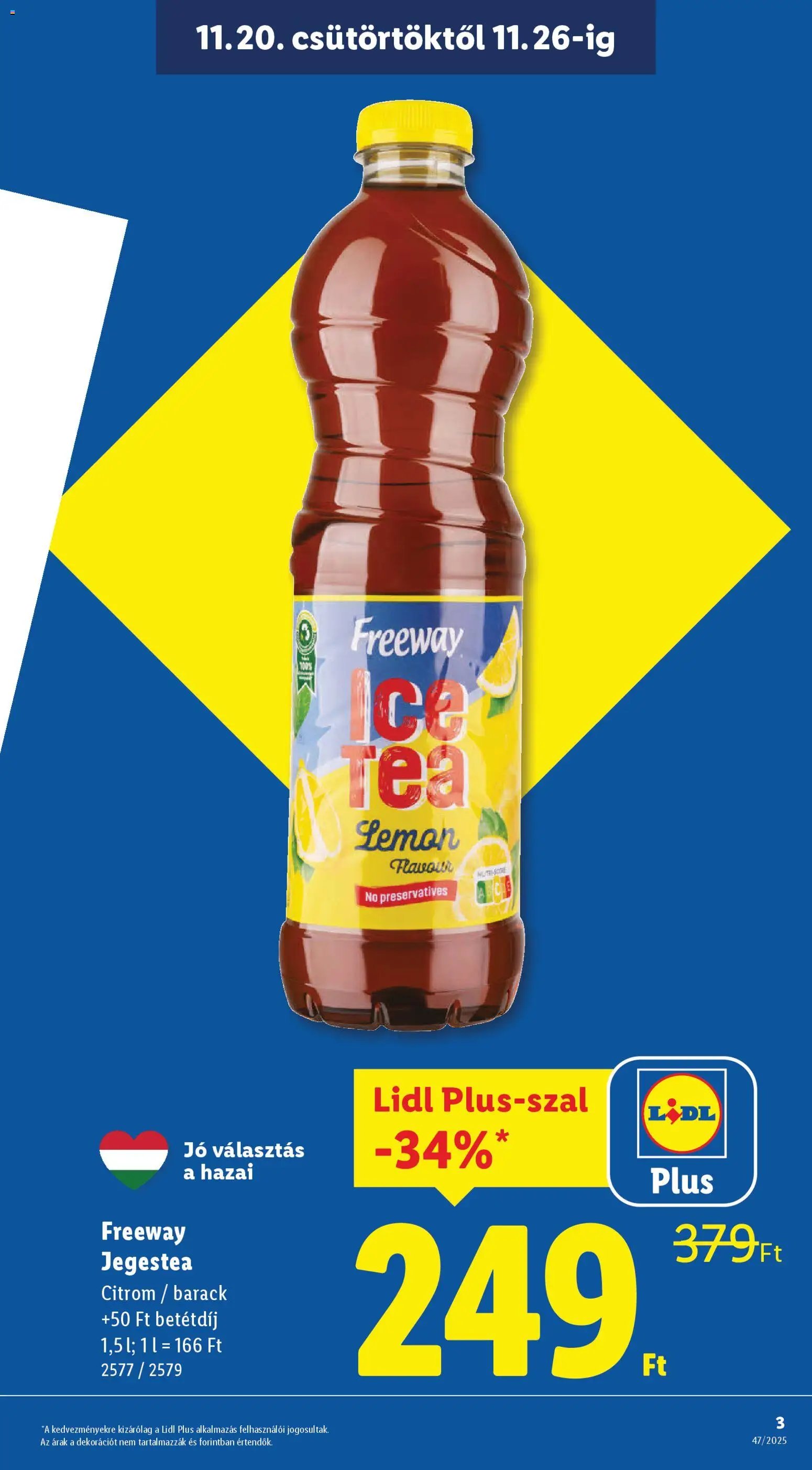 Lidl újság 2025.11.20. Black Friday (2025-11-20 - 2025-11-26)