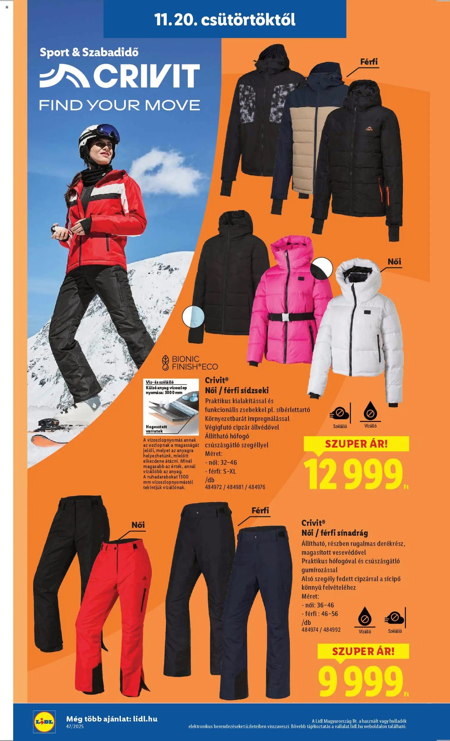 Lidl újság 2025.11.20. Black Friday (2025-11-20 - 2025-11-26)