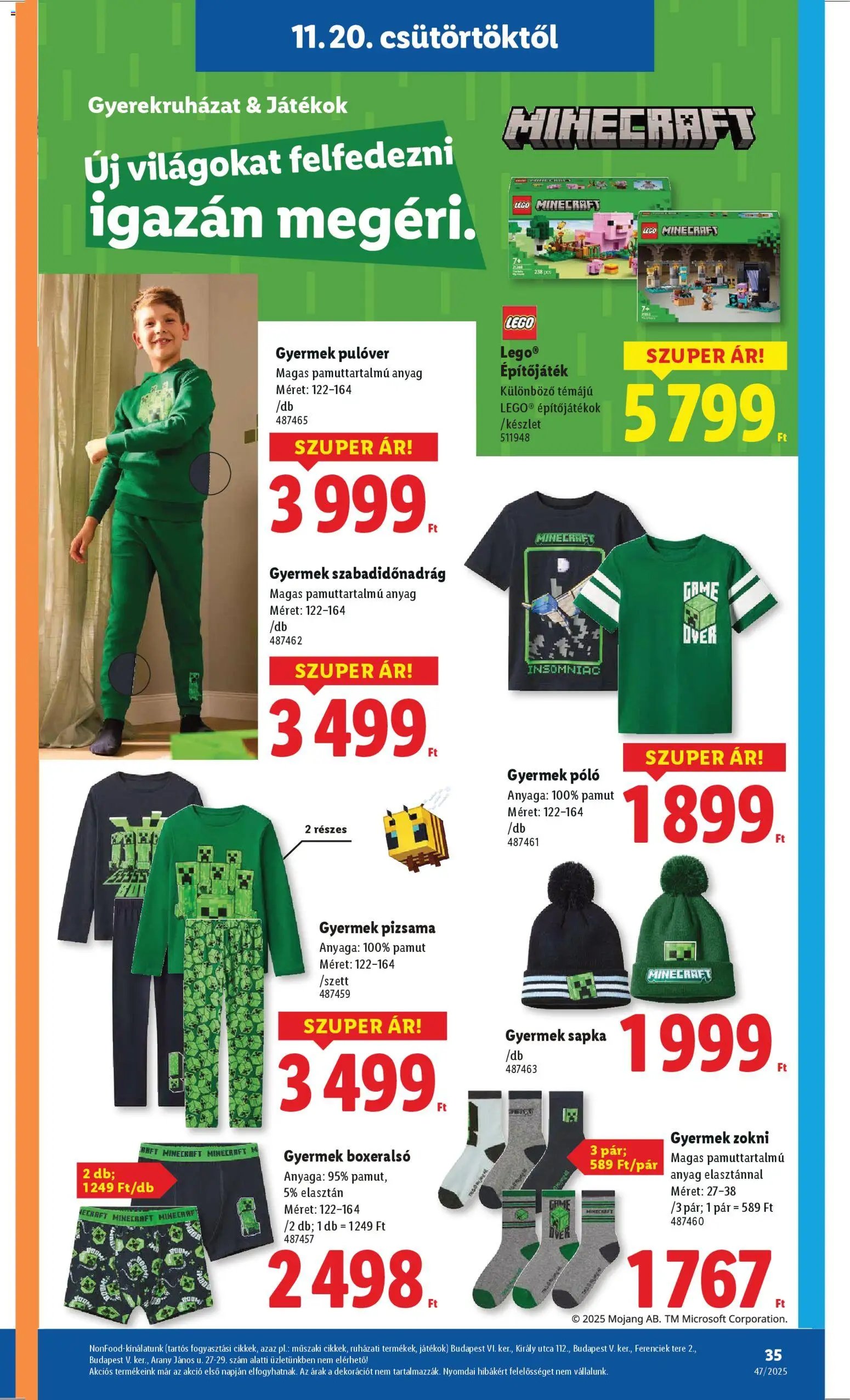 Lidl újság 2025.11.20. Black Friday (2025-11-20 - 2025-11-26)