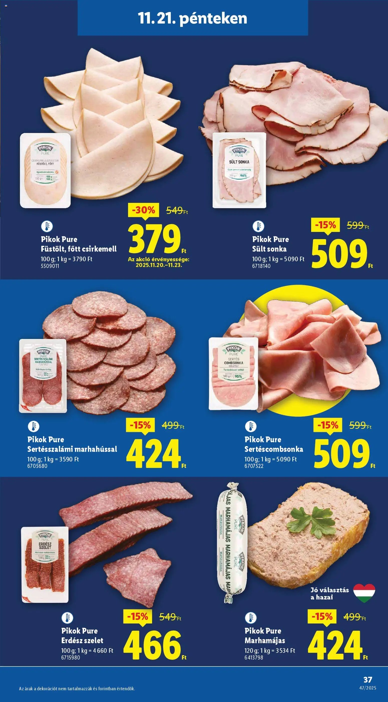 Lidl újság 2025.11.20. Black Friday (2025-11-20 - 2025-11-26)