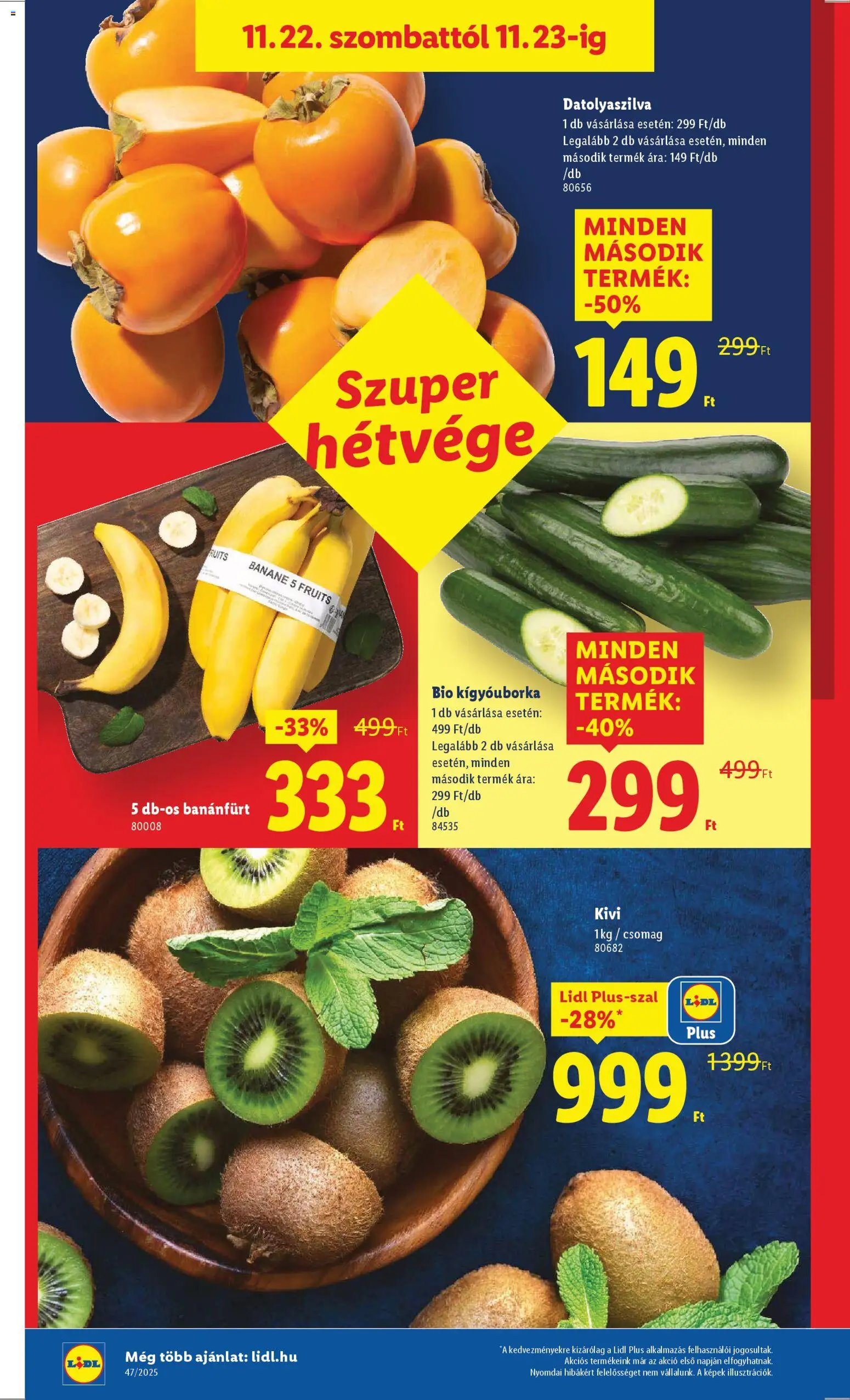 Lidl újság 2025.11.20. Black Friday (2025-11-20 - 2025-11-26)