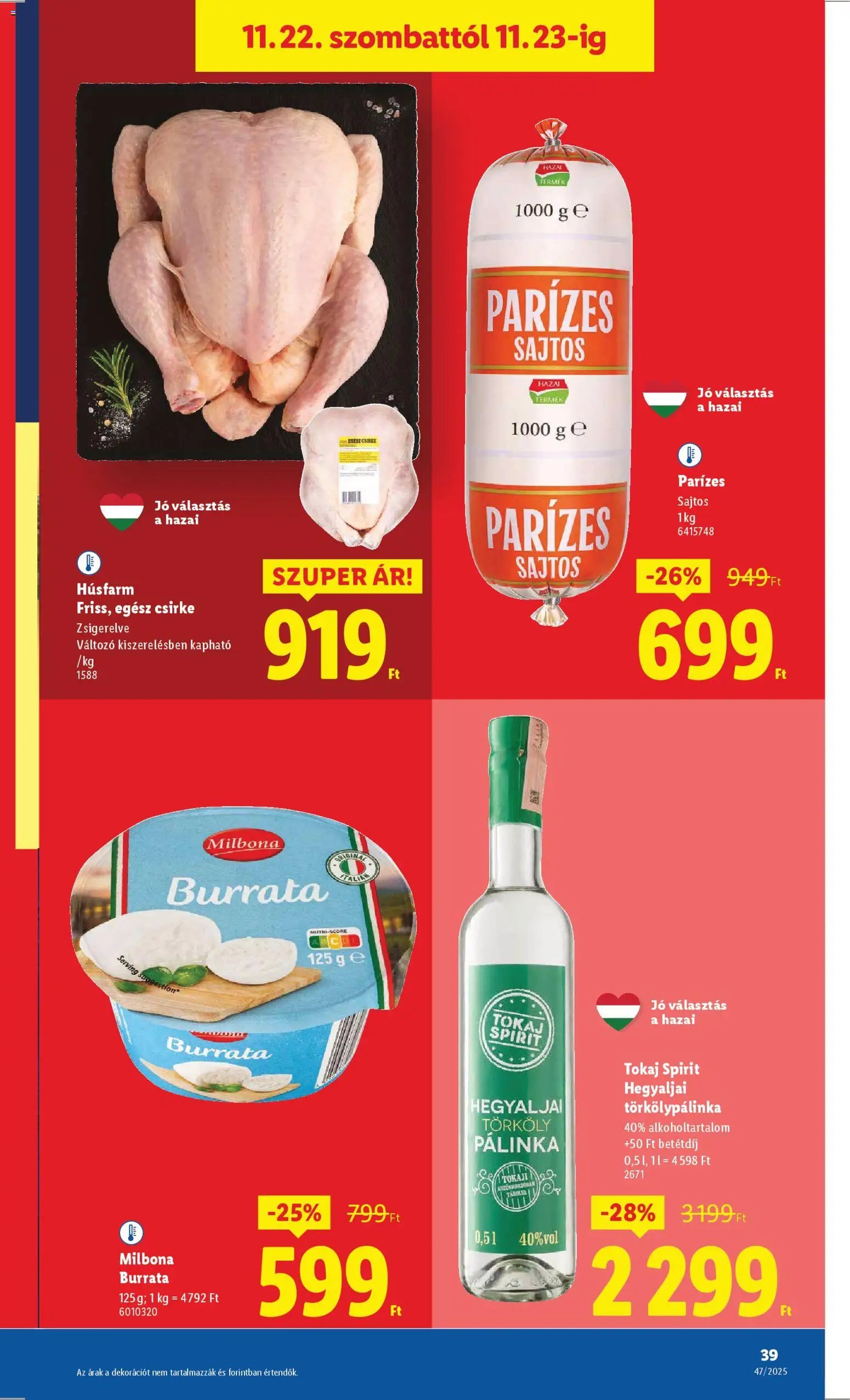 Lidl újság 2025.11.20. Black Friday (2025-11-20 - 2025-11-26)