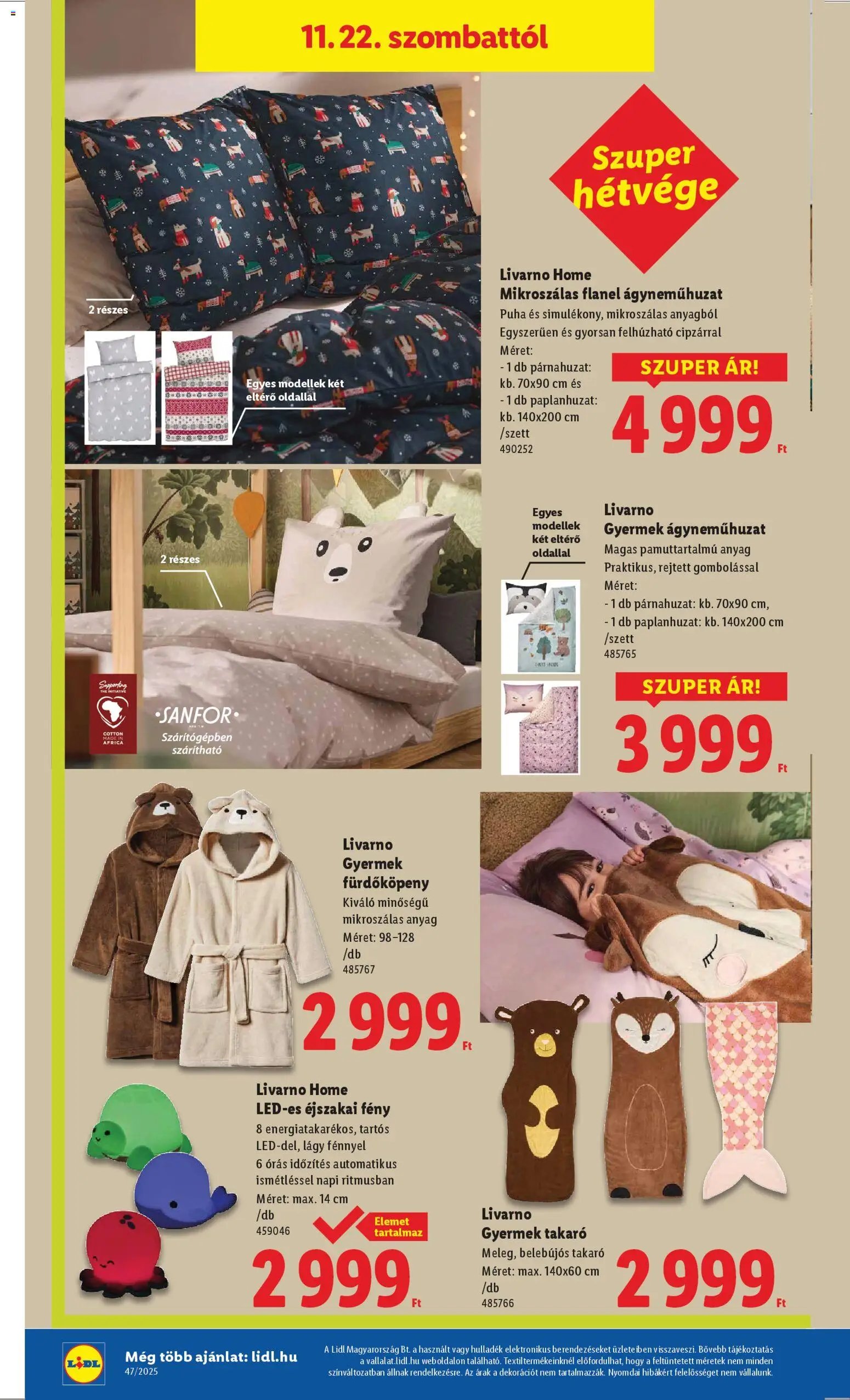 Lidl újság 2025.11.20. Black Friday (2025-11-20 - 2025-11-26)