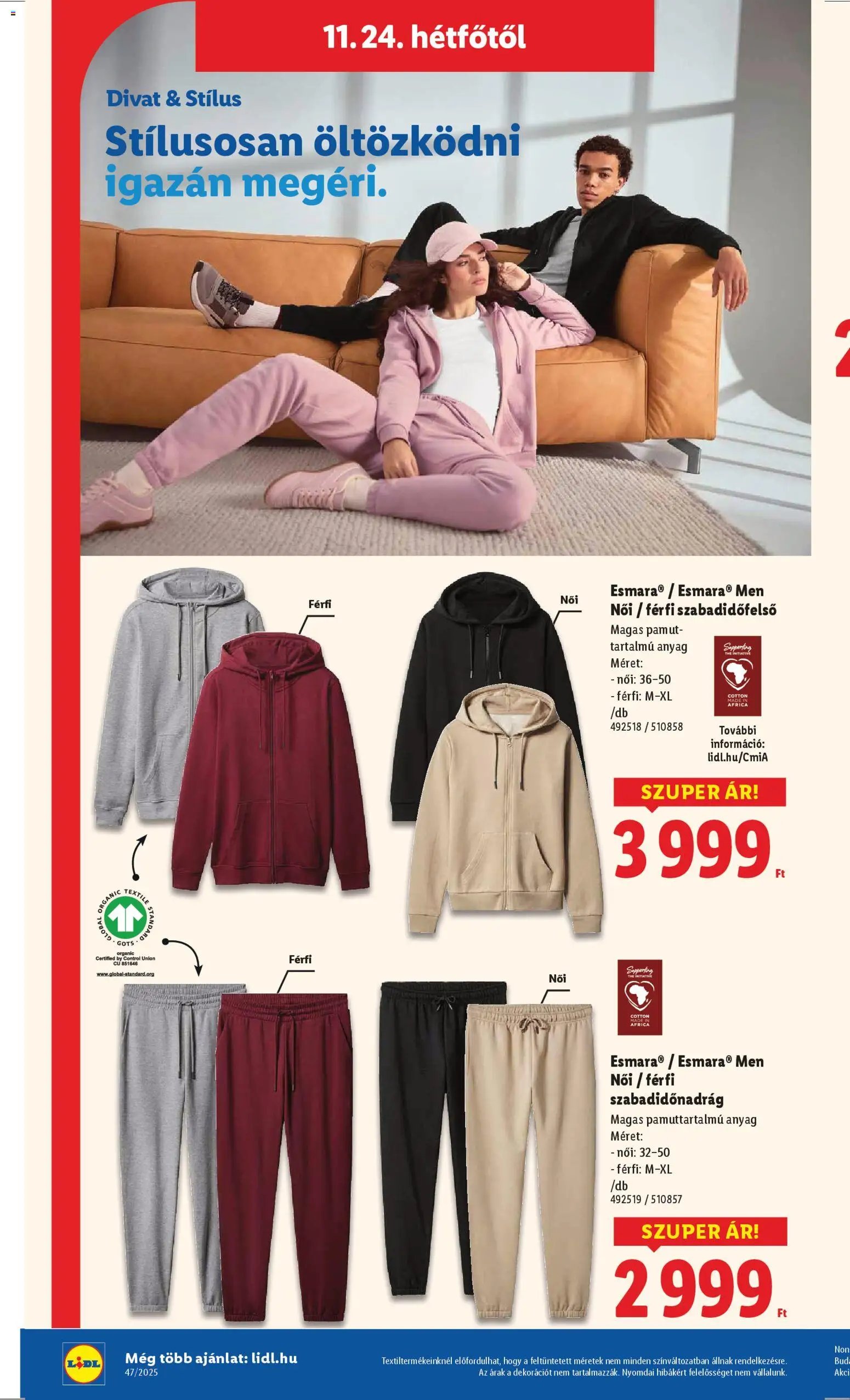 Lidl újság 2025.11.20. Black Friday (2025-11-20 - 2025-11-26)