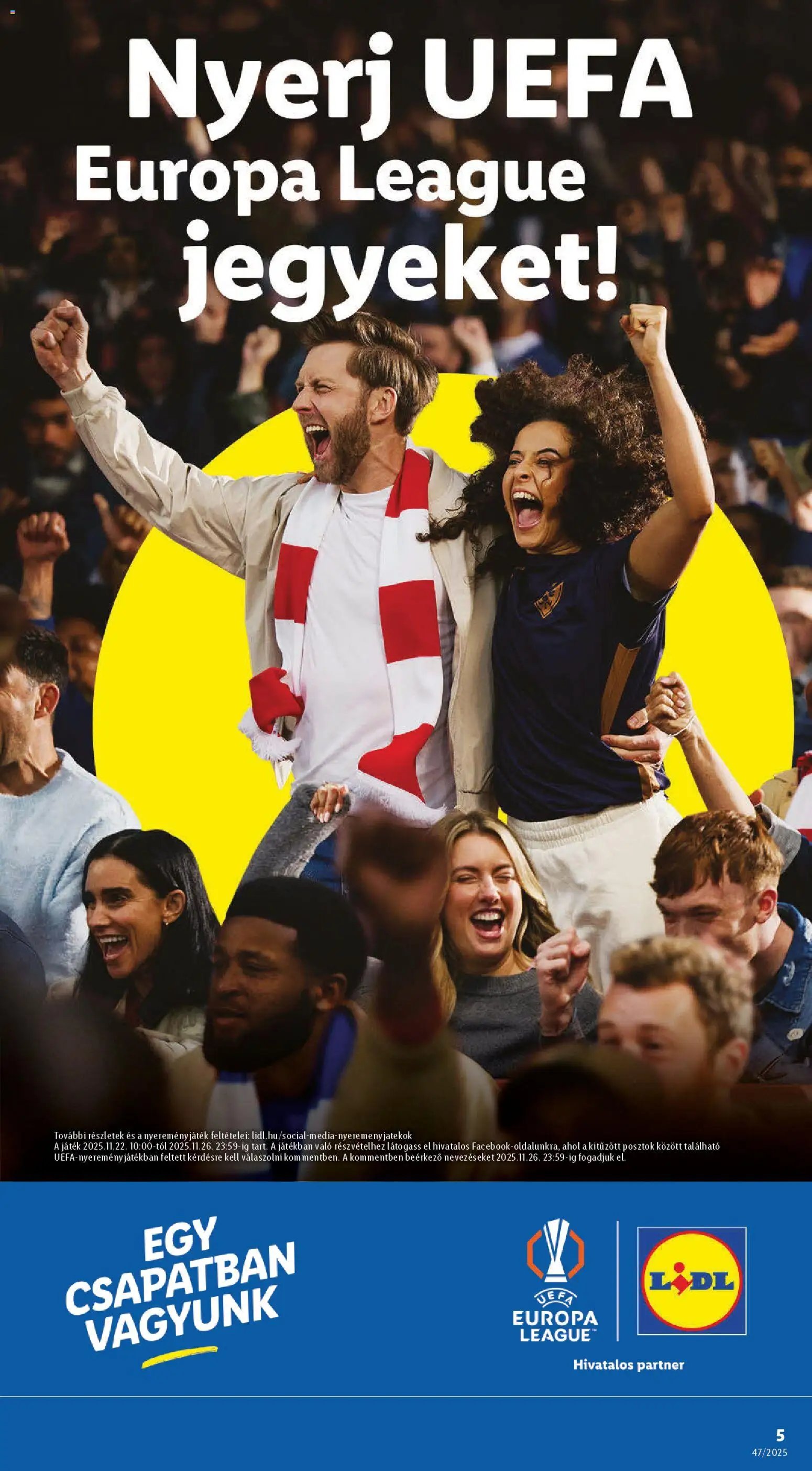 Lidl újság 2025.11.20. Black Friday (2025-11-20 - 2025-11-26)