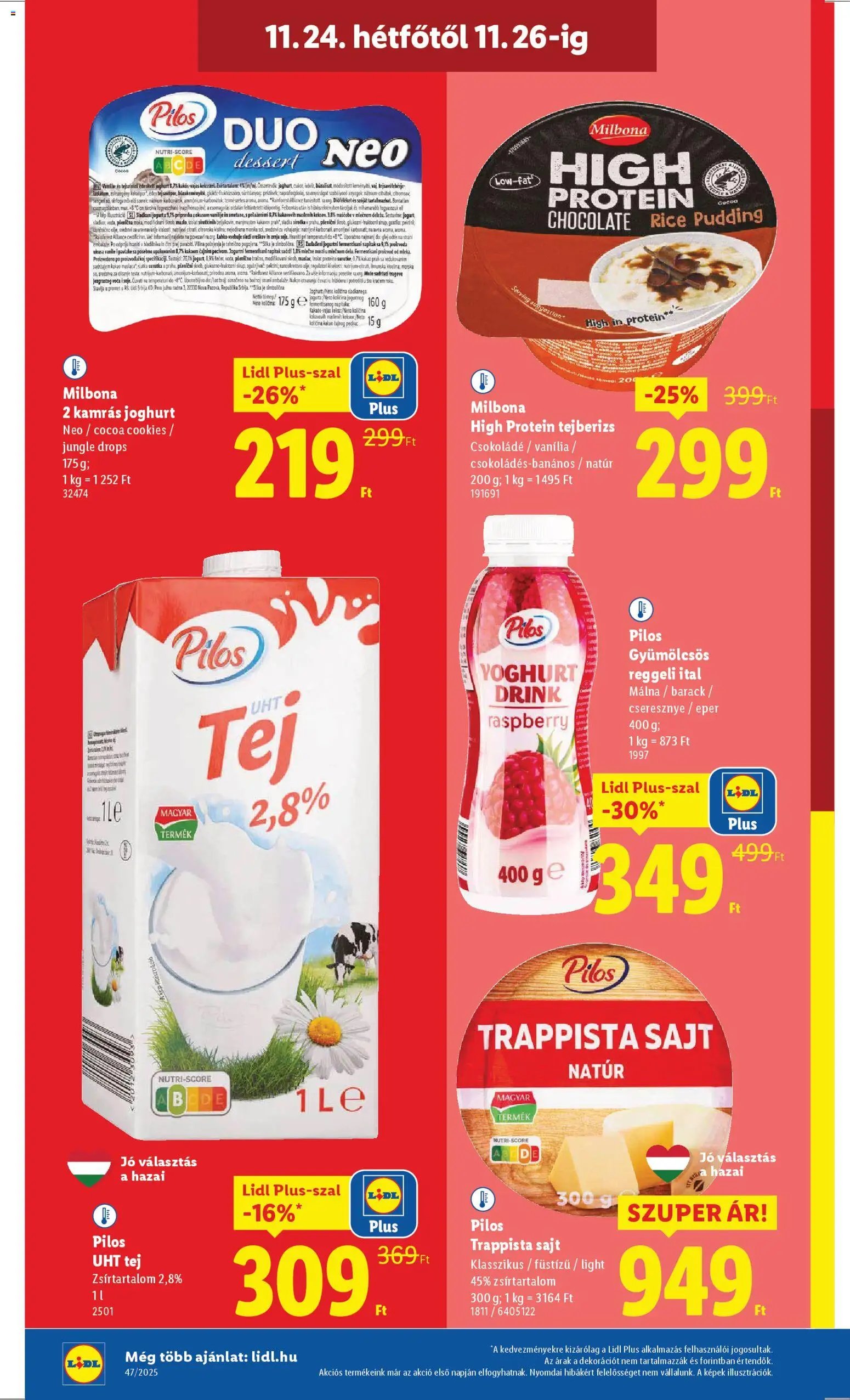 Lidl újság 2025.11.20. Black Friday (2025-11-20 - 2025-11-26)