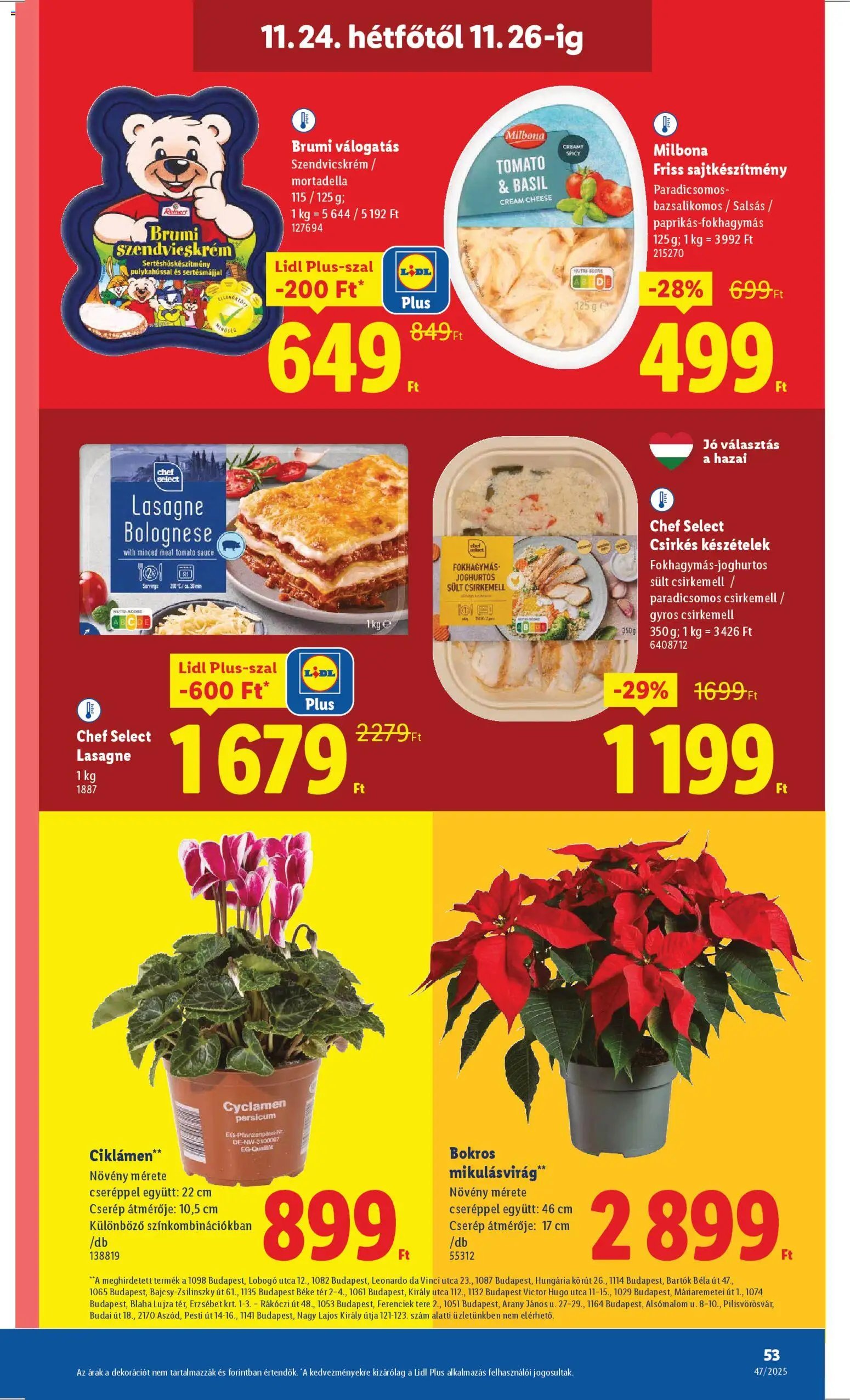 Lidl újság 2025.11.20. Black Friday (2025-11-20 - 2025-11-26)