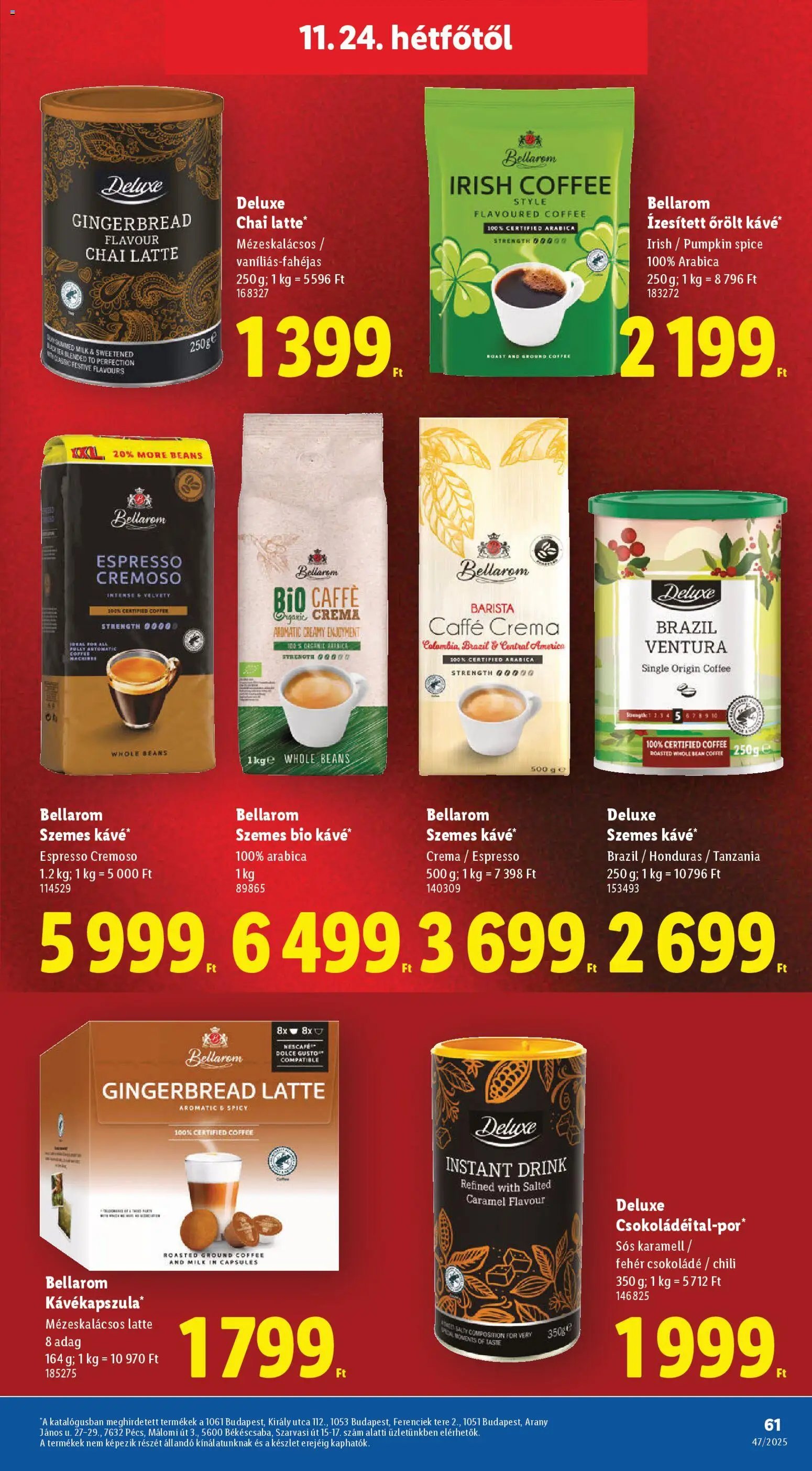 Lidl újság 2025.11.20. Black Friday (2025-11-20 - 2025-11-26)