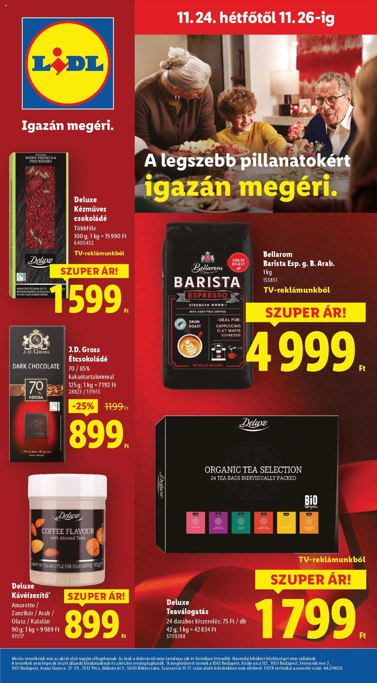 Lidl újság 2025.11.20. Black Friday (2025-11-20 - 2025-11-26)