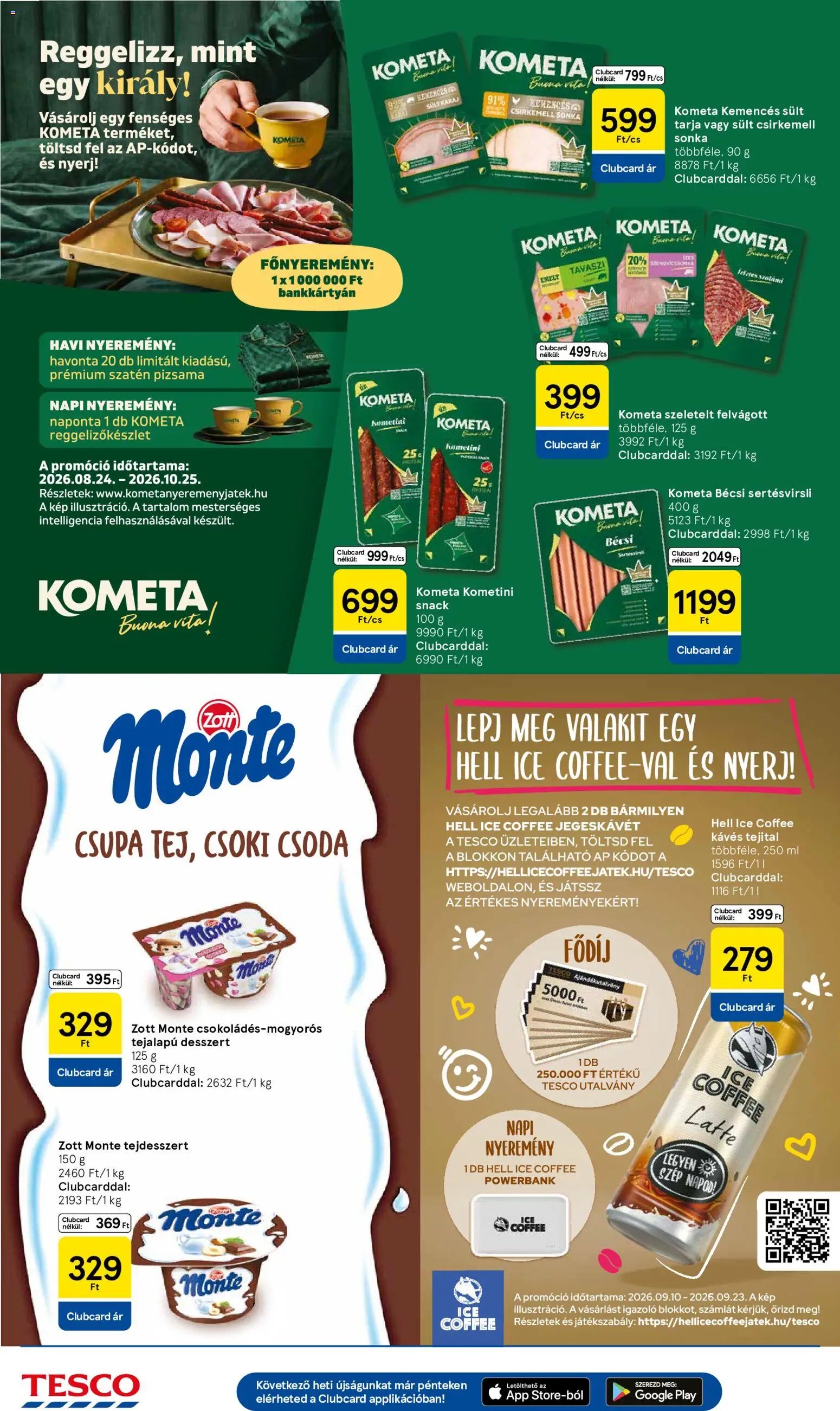 Tesco újság 2026.09.10. Tesco aktuális akciós újság