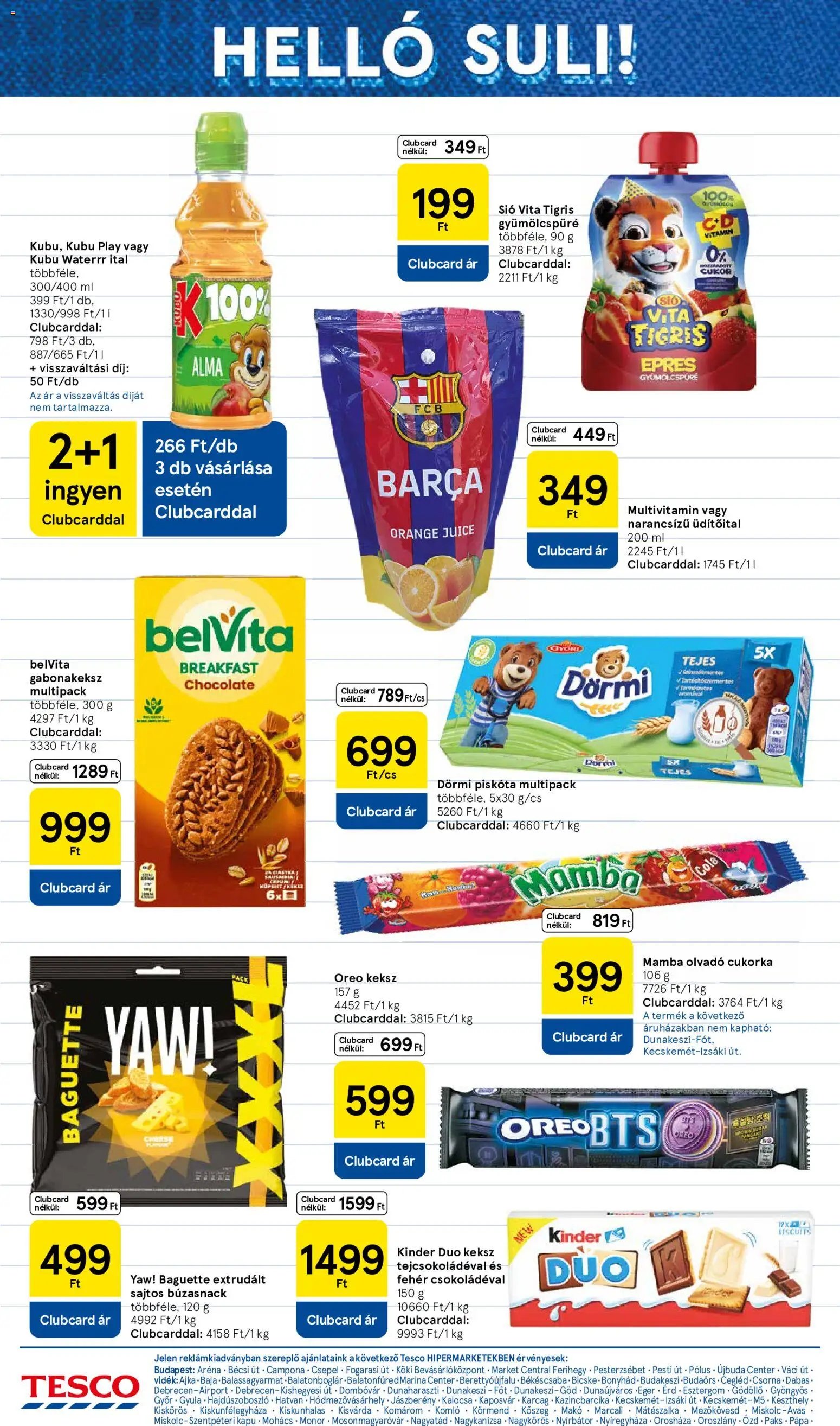 Tesco újság 2026.09.10. Tesco aktuális akciós újság