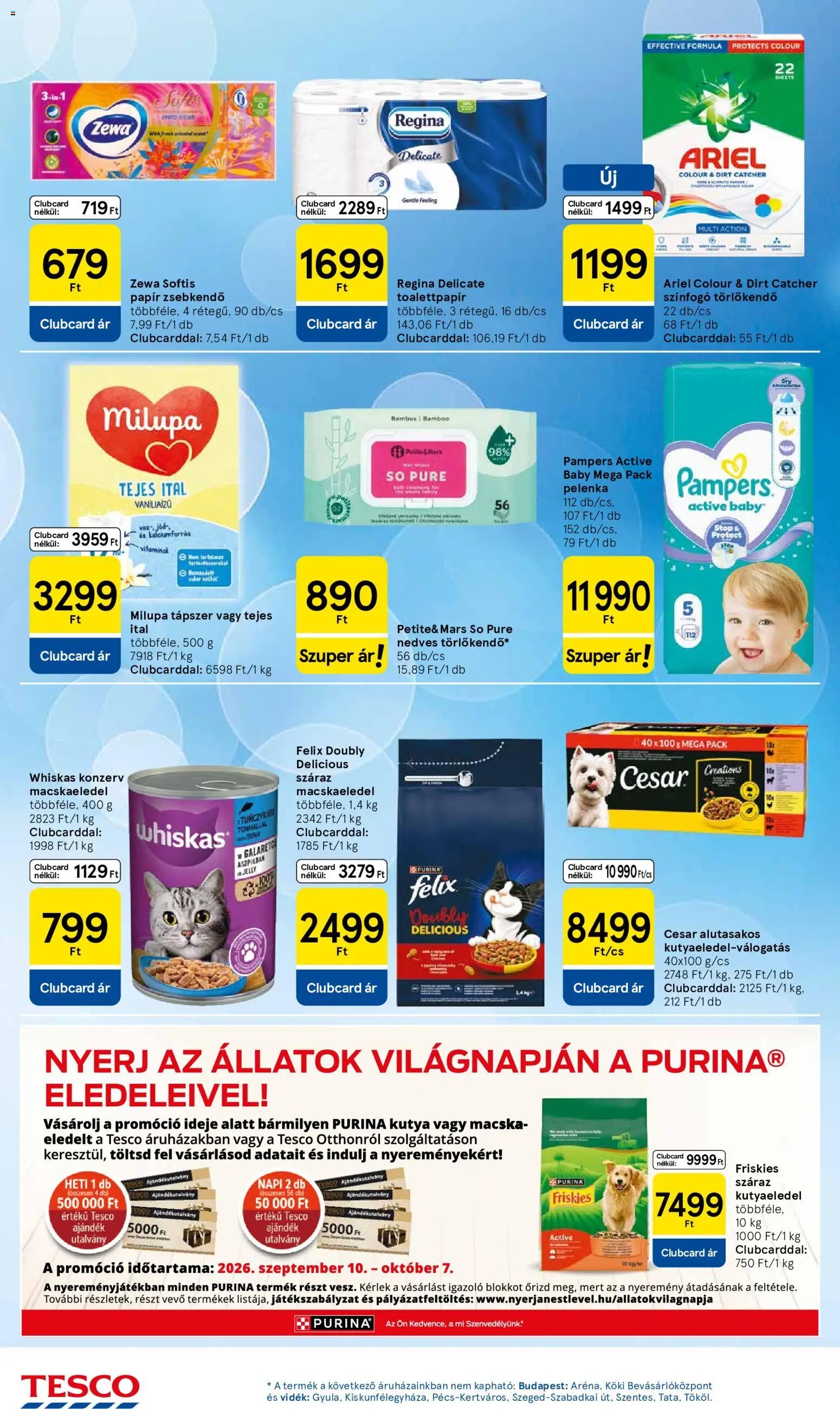 Tesco újság 2026.09.10. Tesco aktuális akciós újság