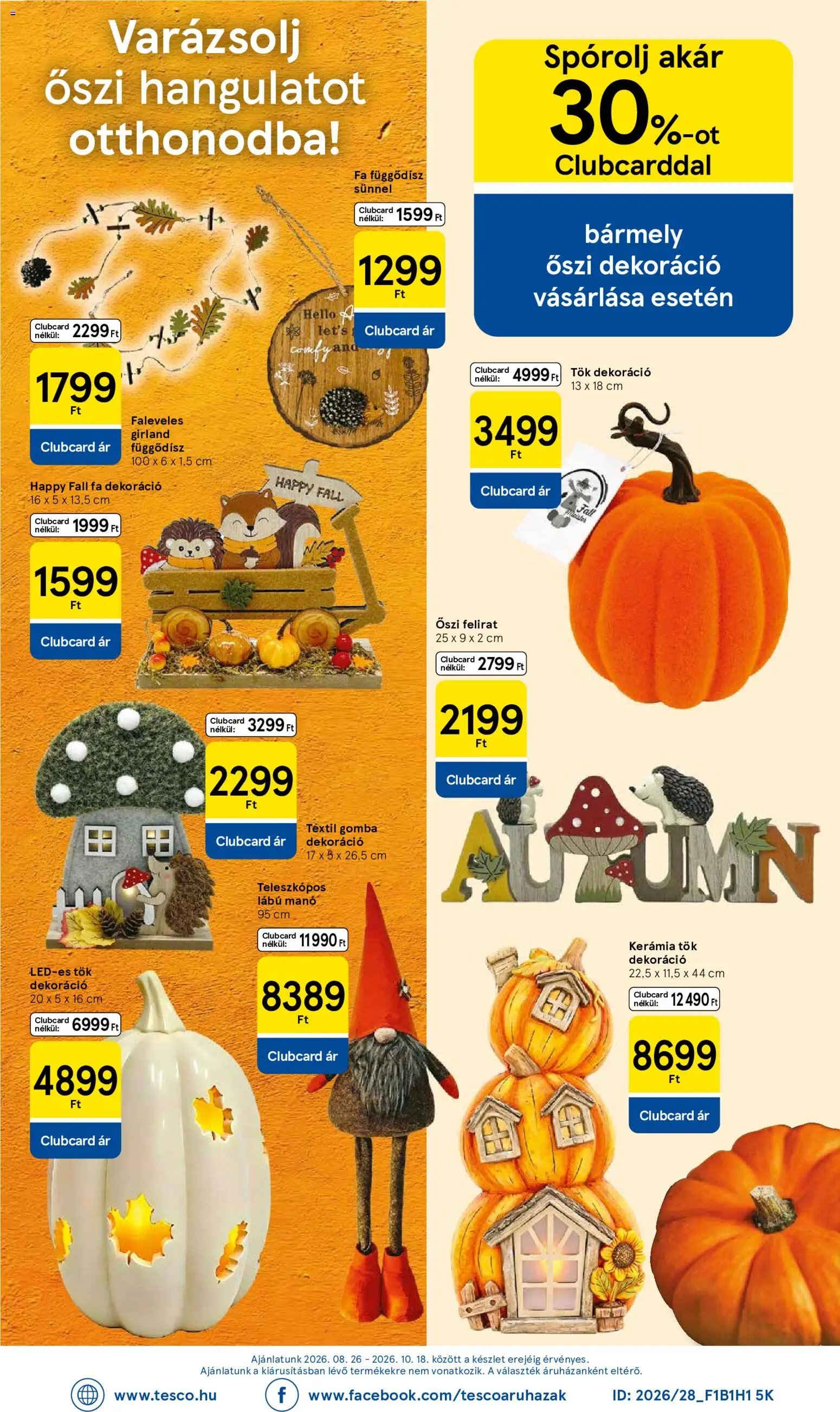 Tesco újság 2026.09.10. Tesco aktuális akciós újság