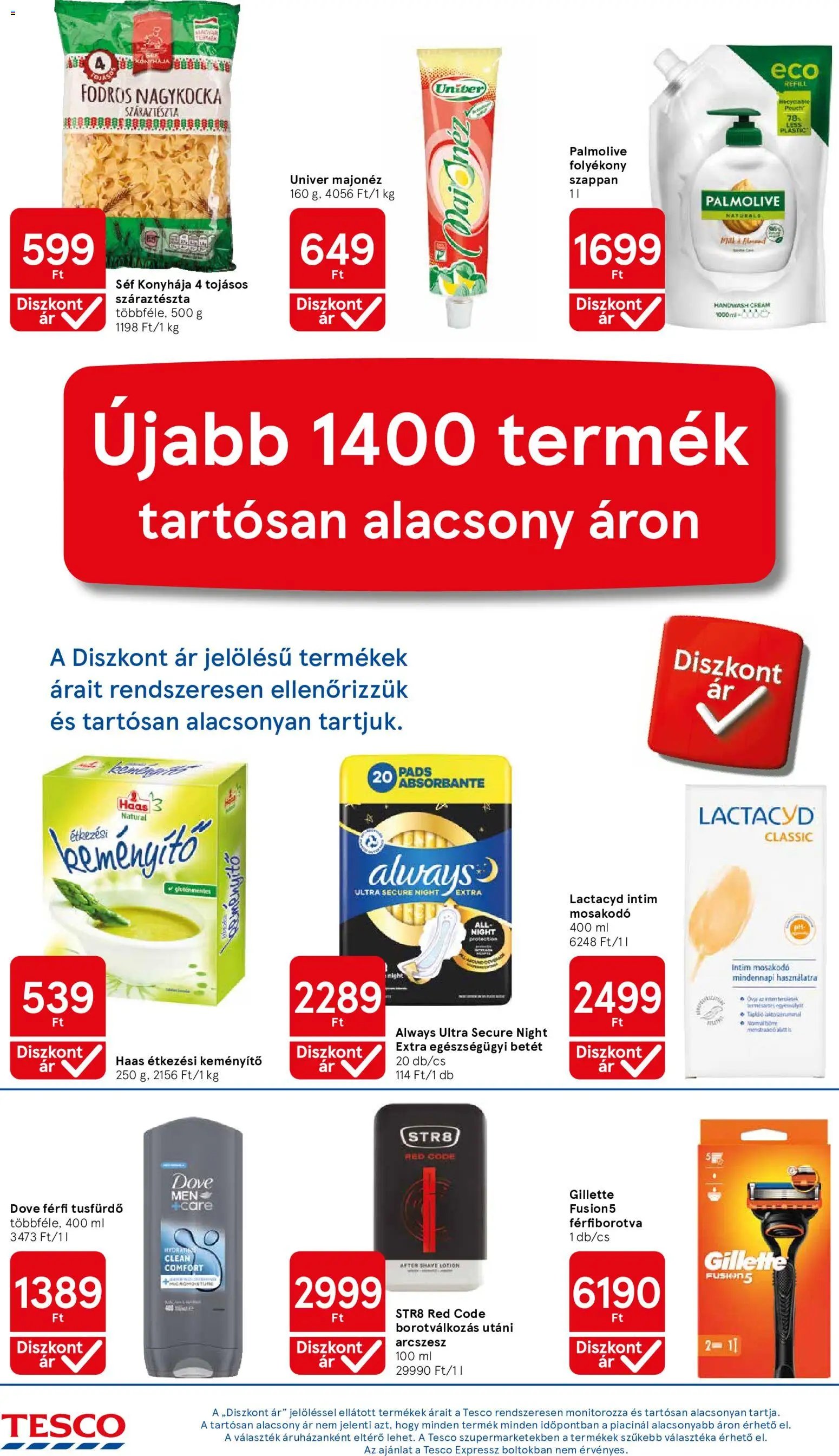 Tesco újság 2026.09.10. Tesco aktuális akciós újság