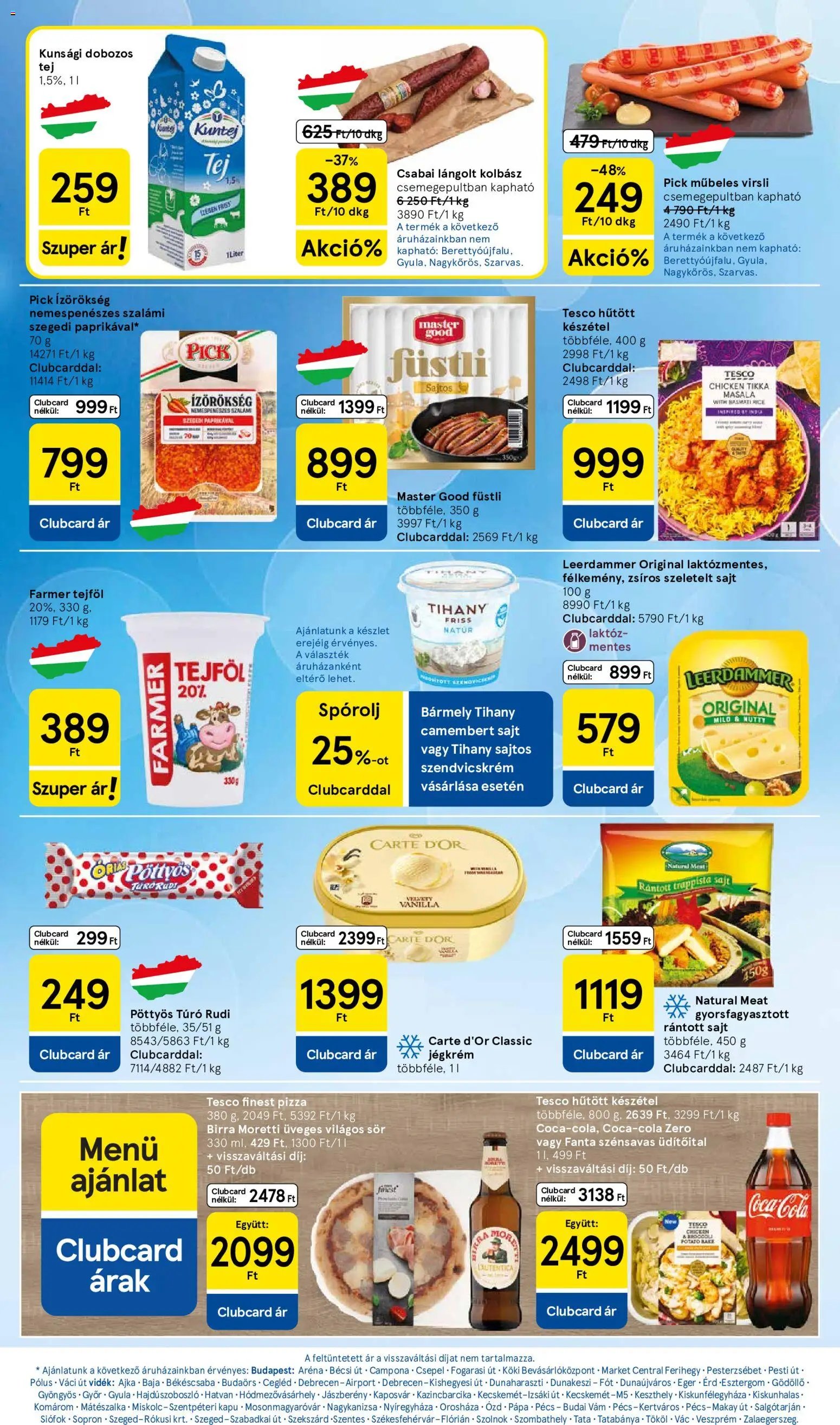 Tesco újság 2026.09.10. Tesco aktuális akciós újság