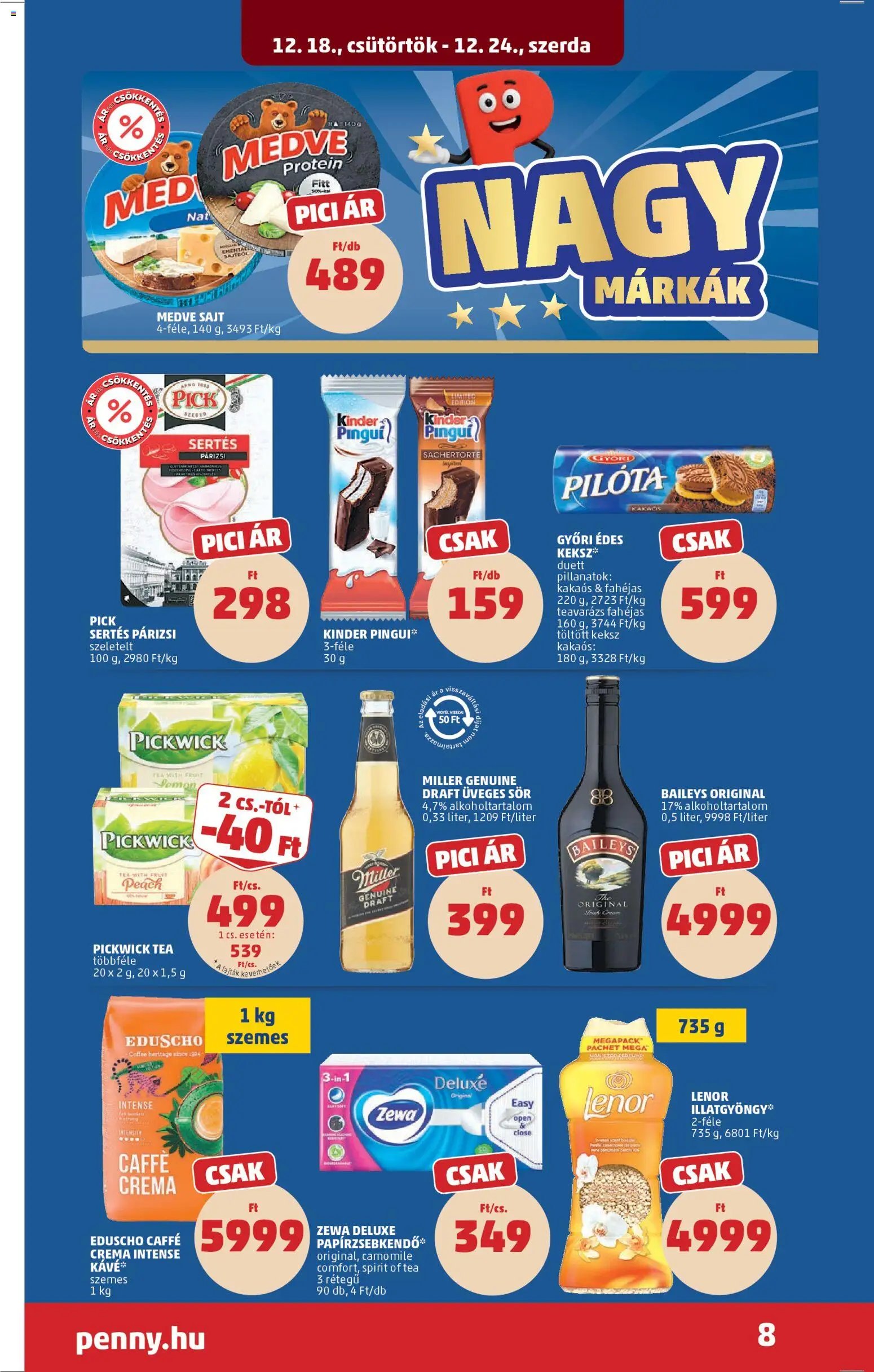 PENNY újság 2025.12.18. Akciós újság PENNY (2025-12-18 - 2025-12-24)