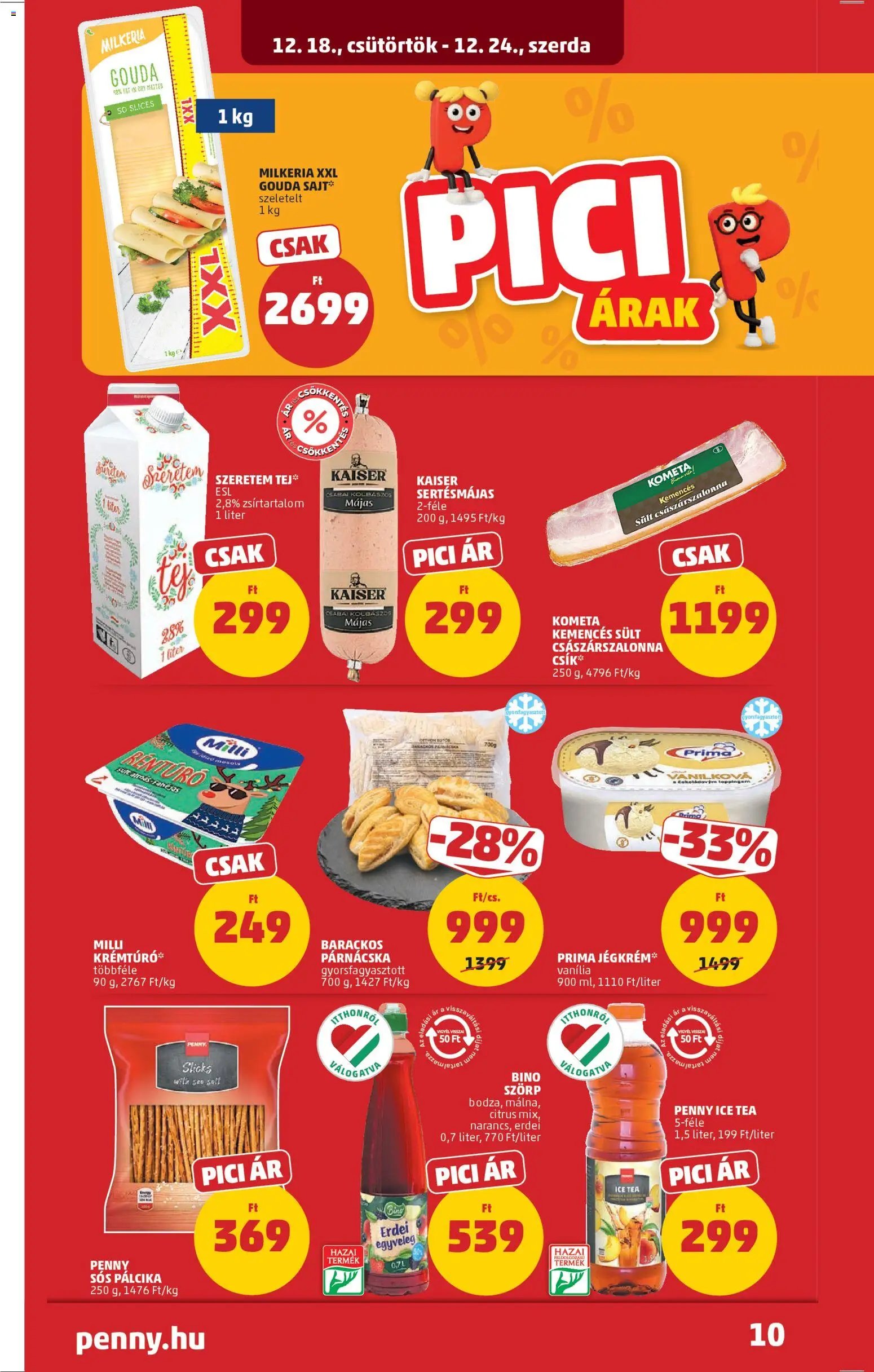 PENNY újság 2025.12.18. Akciós újság PENNY (2025-12-18 - 2025-12-24)