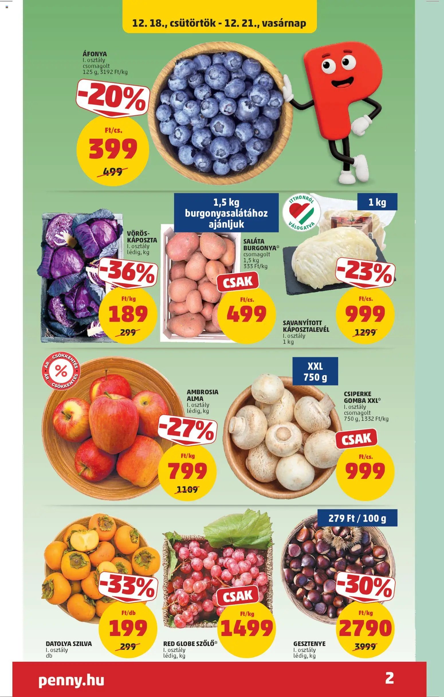 PENNY újság 2025.12.18. Akciós újság PENNY (2025-12-18 - 2025-12-24)