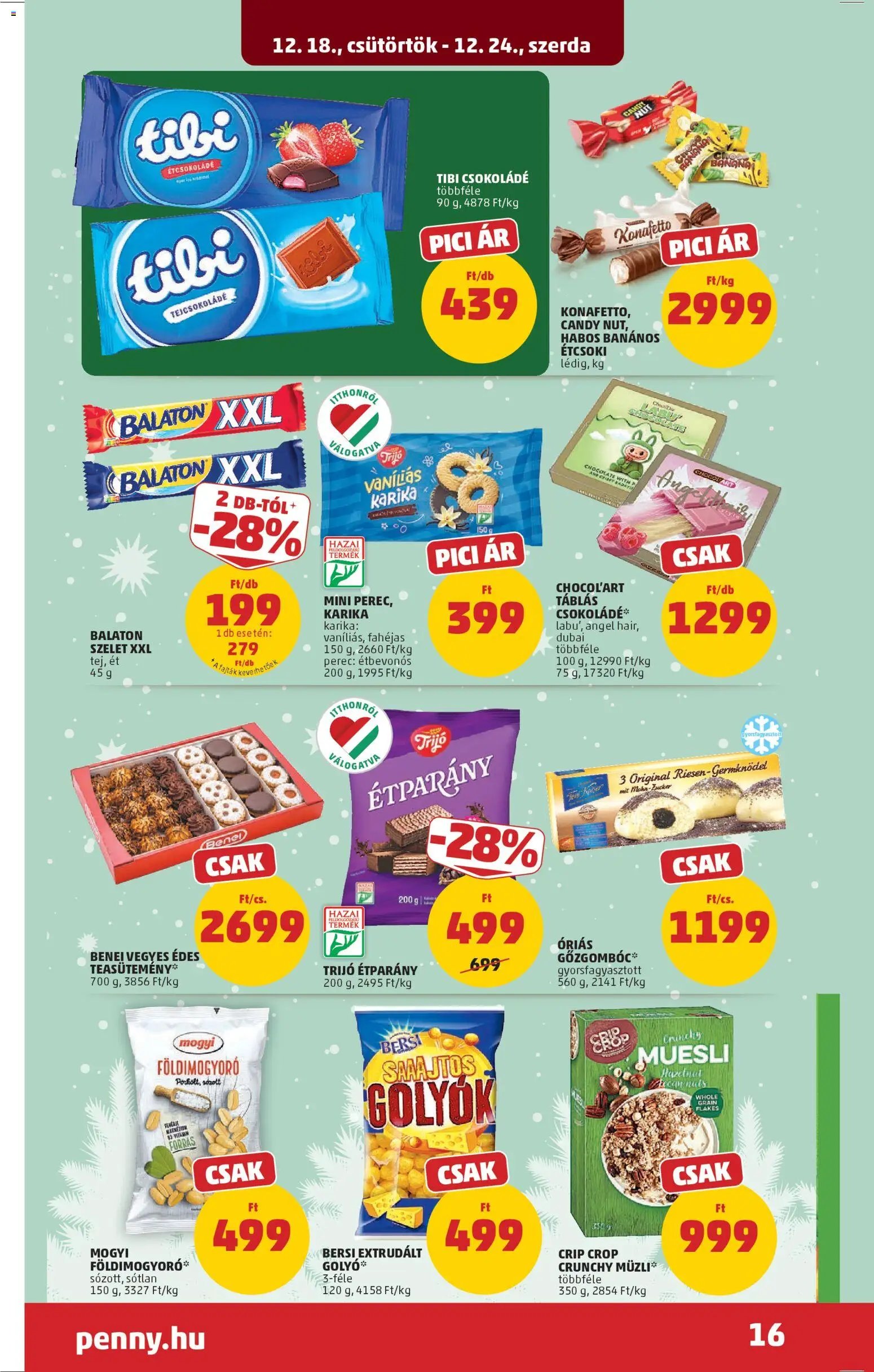 PENNY újság 2025.12.18. Akciós újság PENNY (2025-12-18 - 2025-12-24)