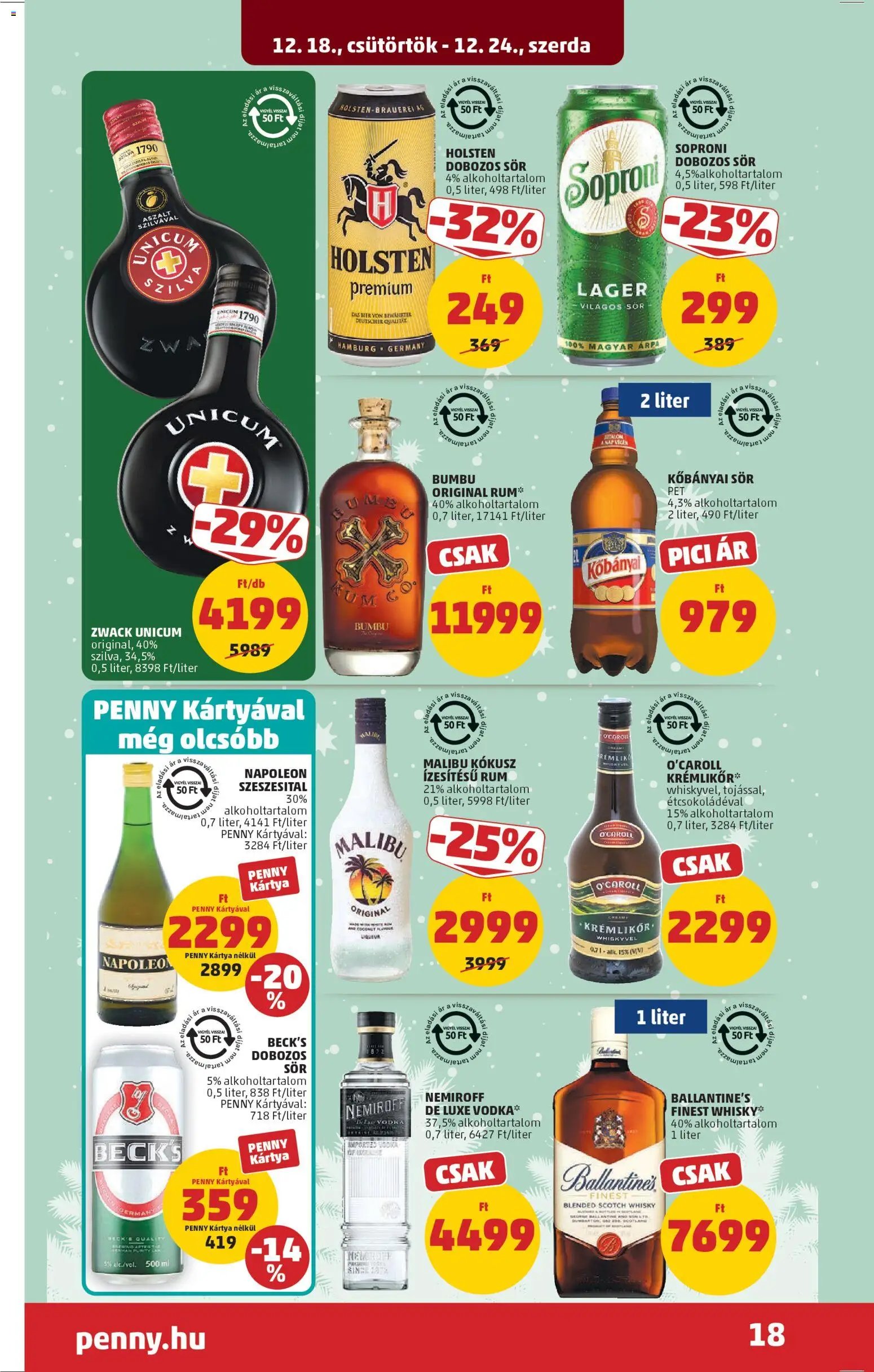 PENNY újság 2025.12.18. Akciós újság PENNY (2025-12-18 - 2025-12-24)