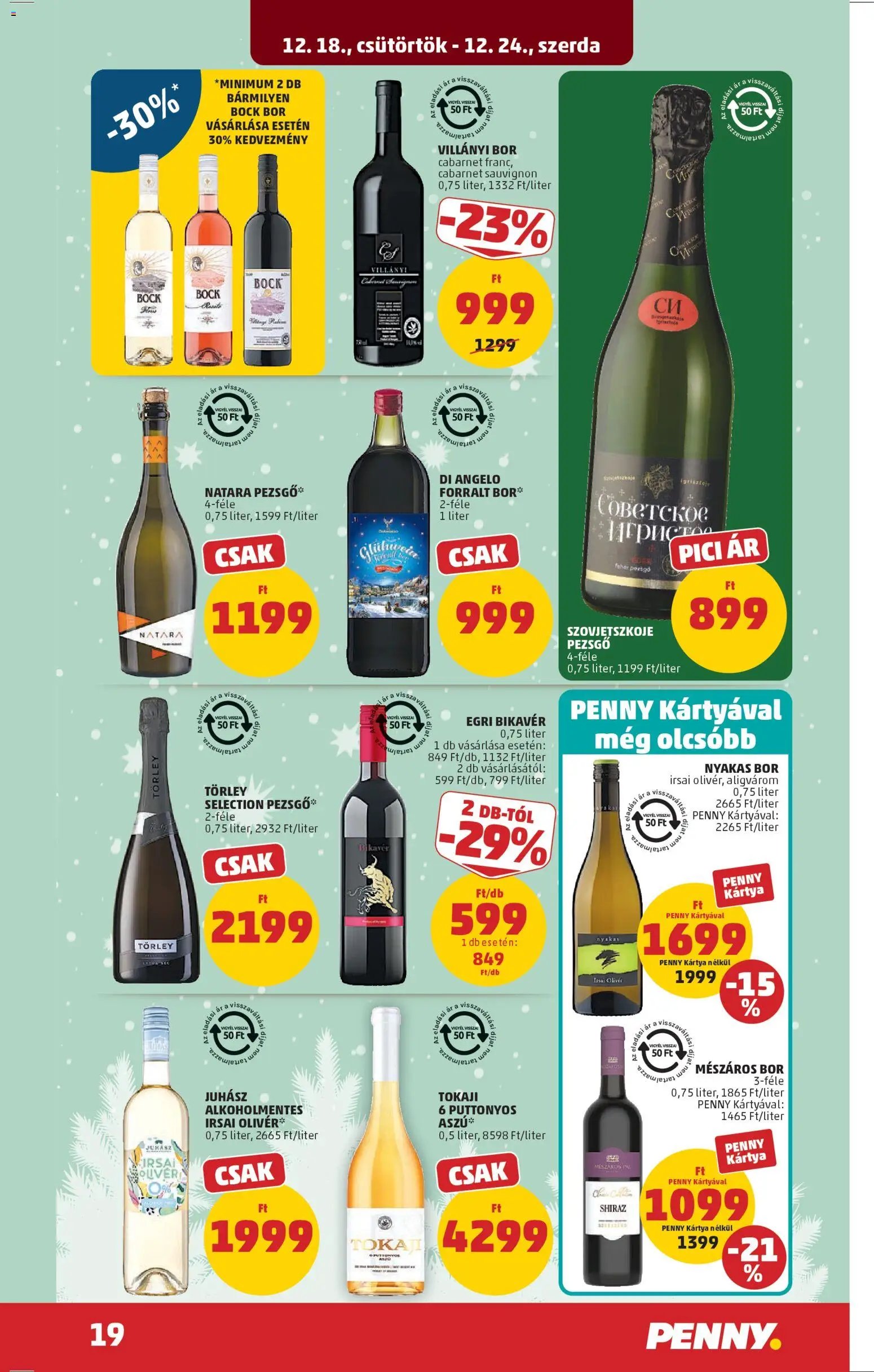 PENNY újság 2025.12.18. Akciós újság PENNY (2025-12-18 - 2025-12-24)