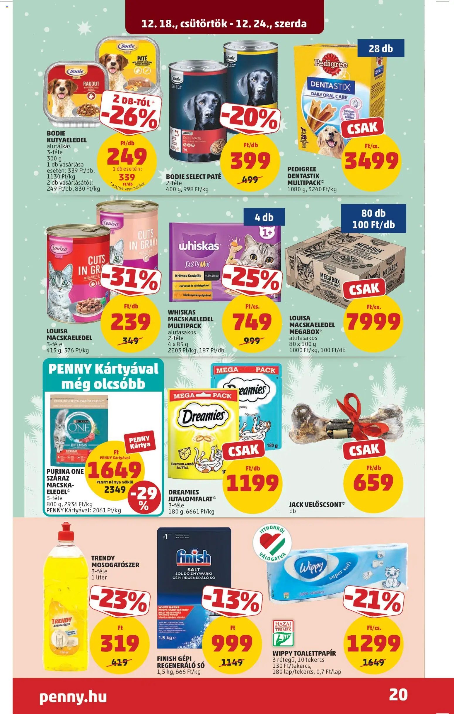 PENNY újság 2025.12.18. Akciós újság PENNY (2025-12-18 - 2025-12-24)