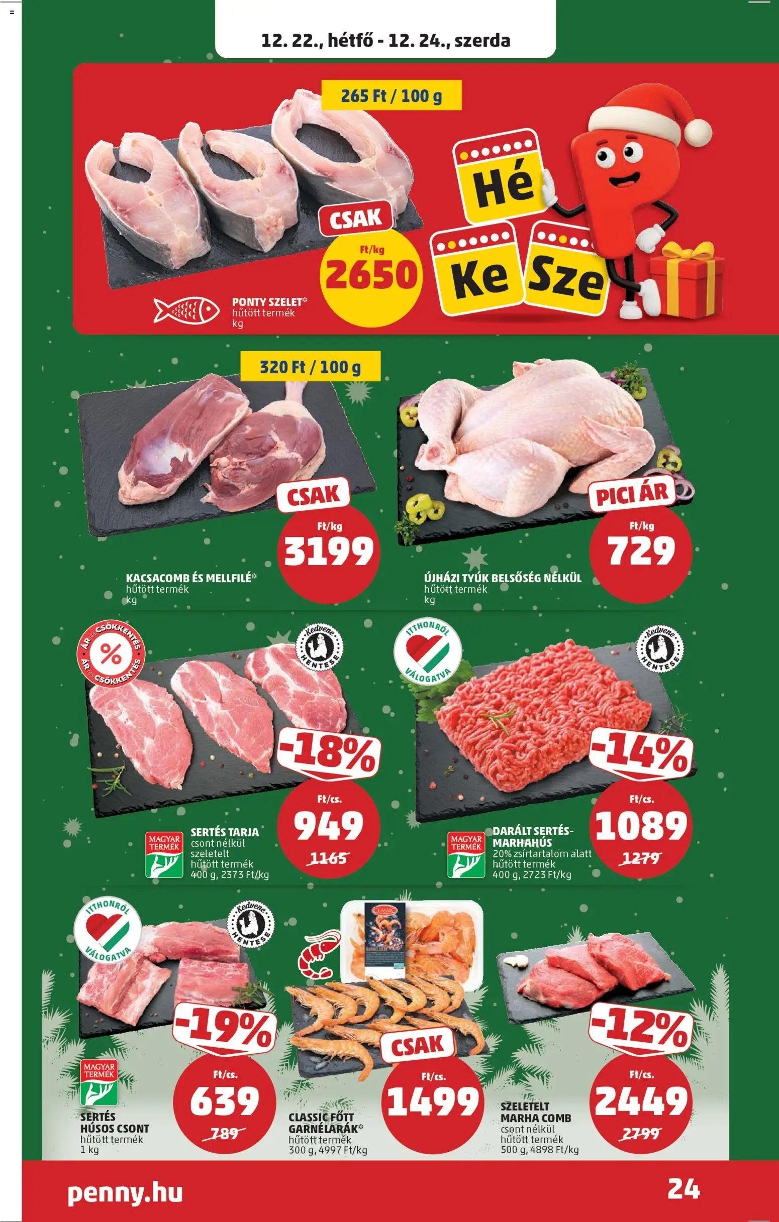 PENNY újság 2025.12.18. Akciós újság PENNY (2025-12-18 - 2025-12-24)
