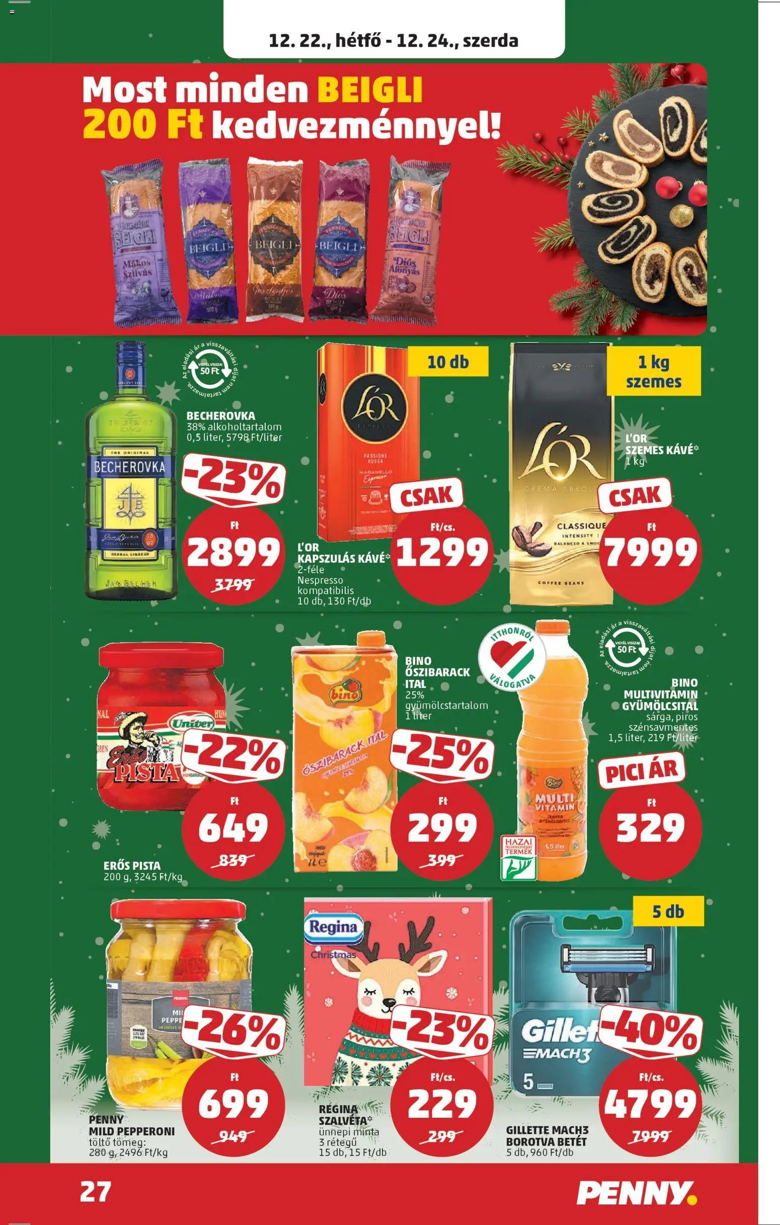 PENNY újság 2025.12.18. Akciós újság PENNY (2025-12-18 - 2025-12-24)