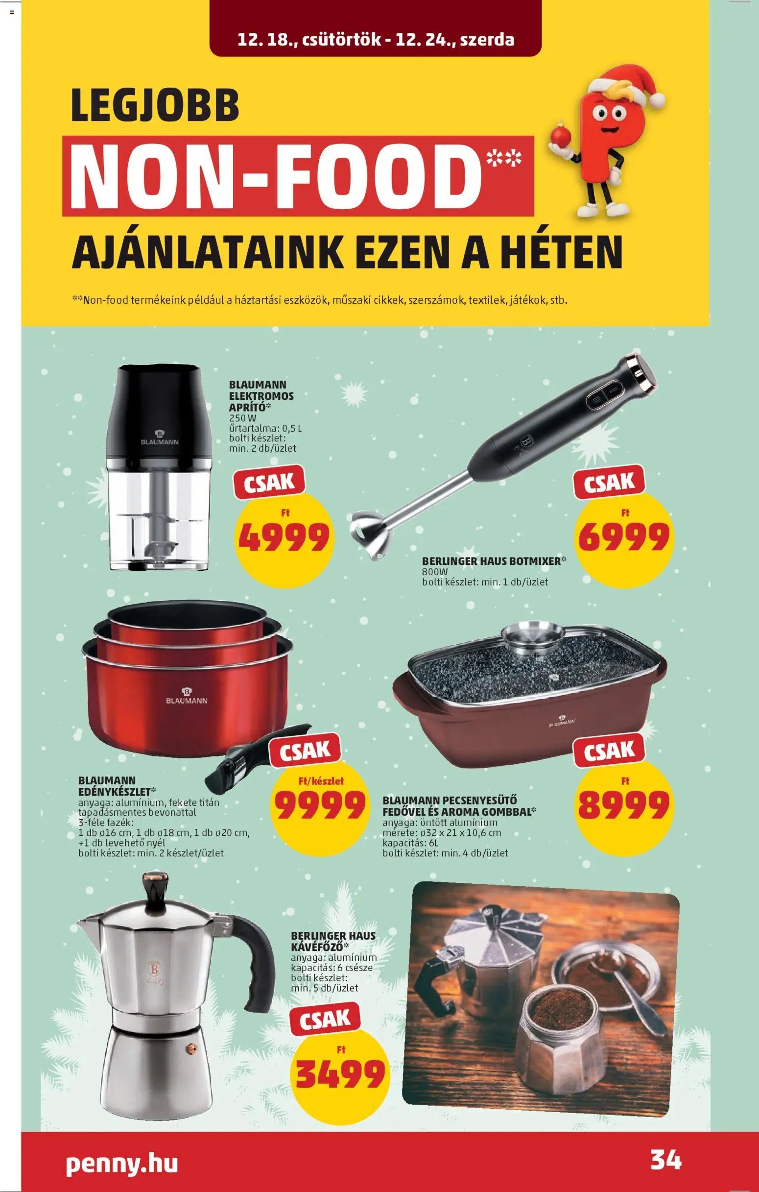 PENNY újság 2025.12.18. Akciós újság PENNY (2025-12-18 - 2025-12-24)