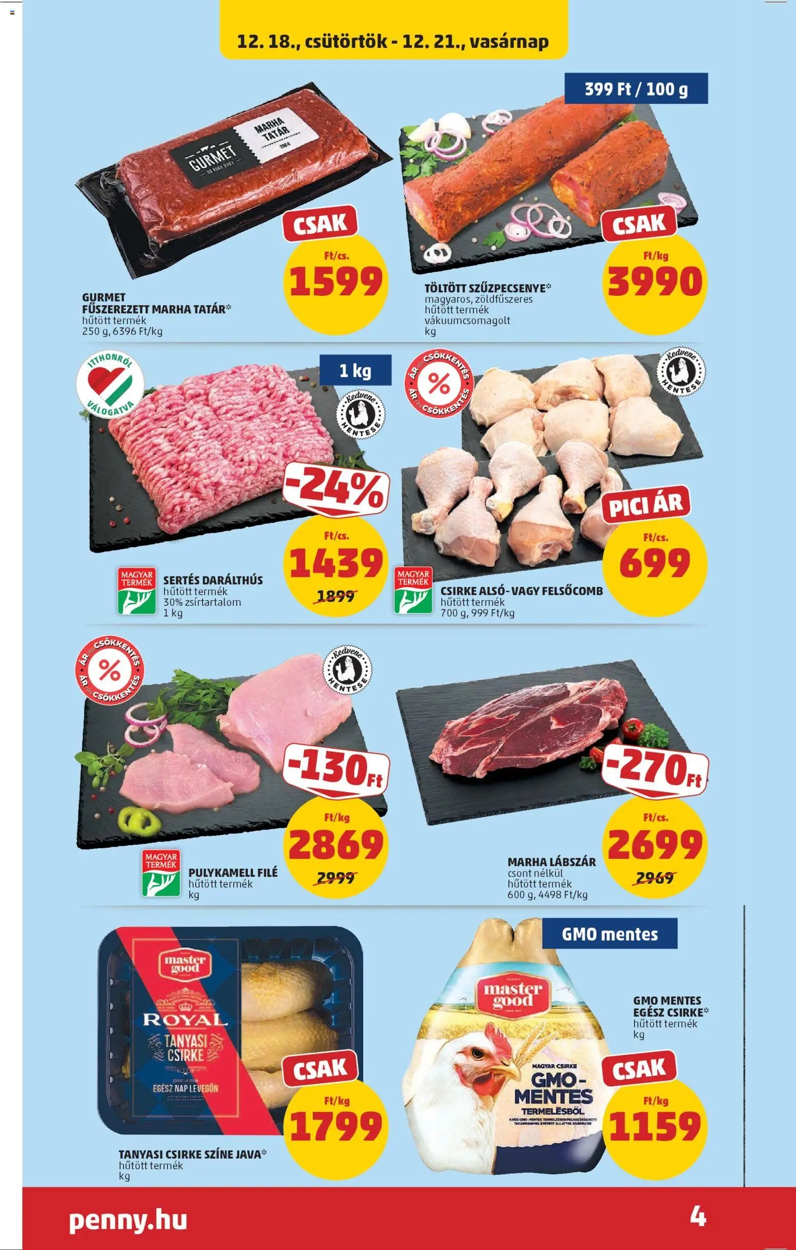 PENNY újság 2025.12.18. Akciós újság PENNY (2025-12-18 - 2025-12-24)