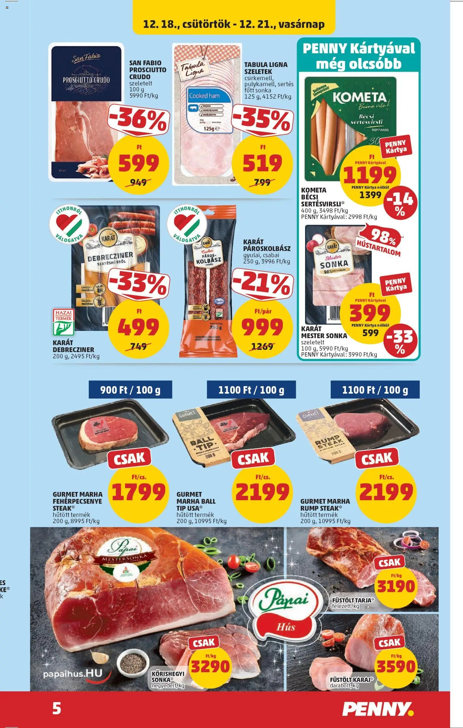 PENNY újság 2025.12.18. Akciós újság PENNY (2025-12-18 - 2025-12-24)