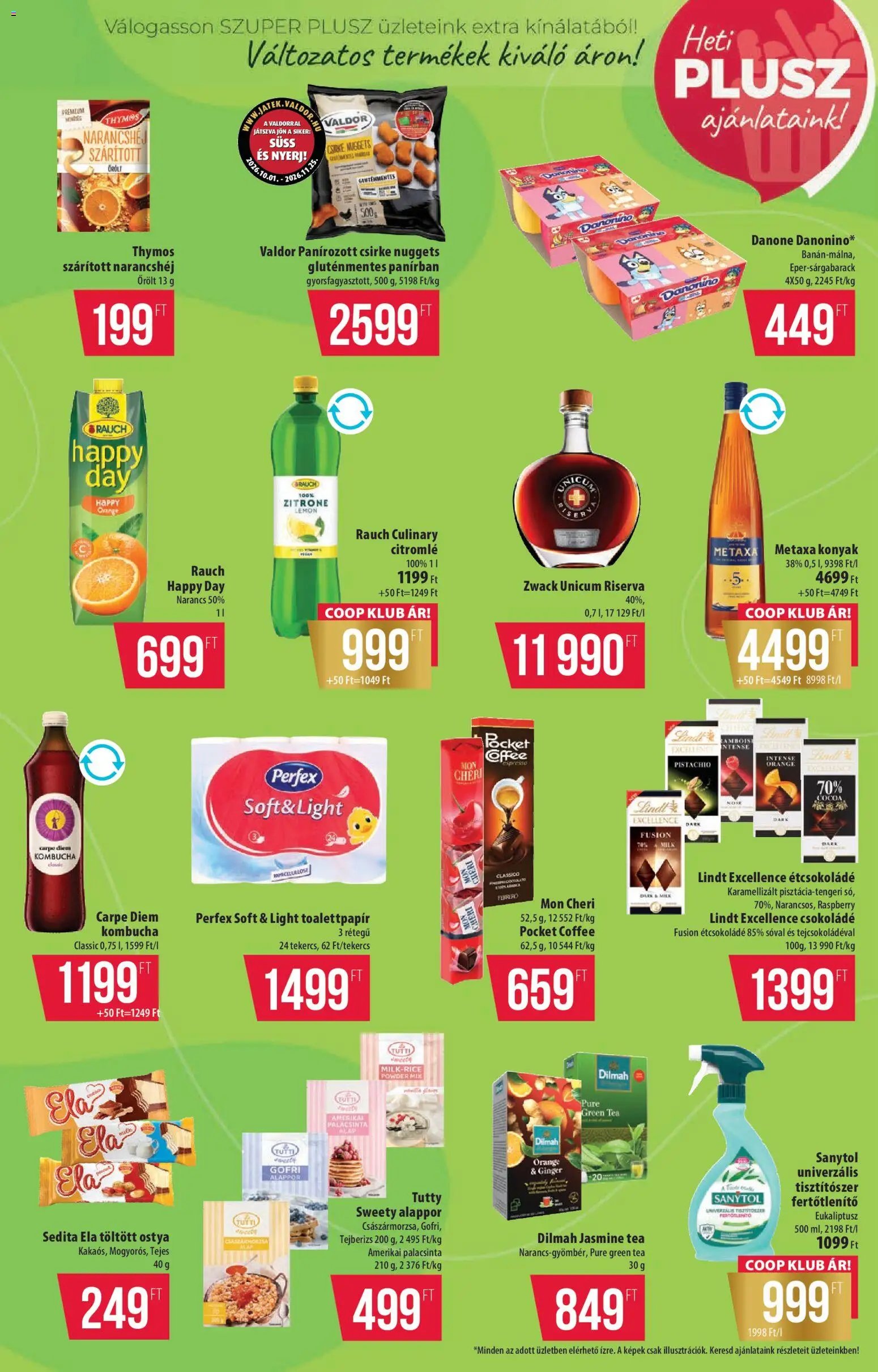 COOP újság 2026.10.01. COOP - Szuper Plus / Alföld Pro-Coop