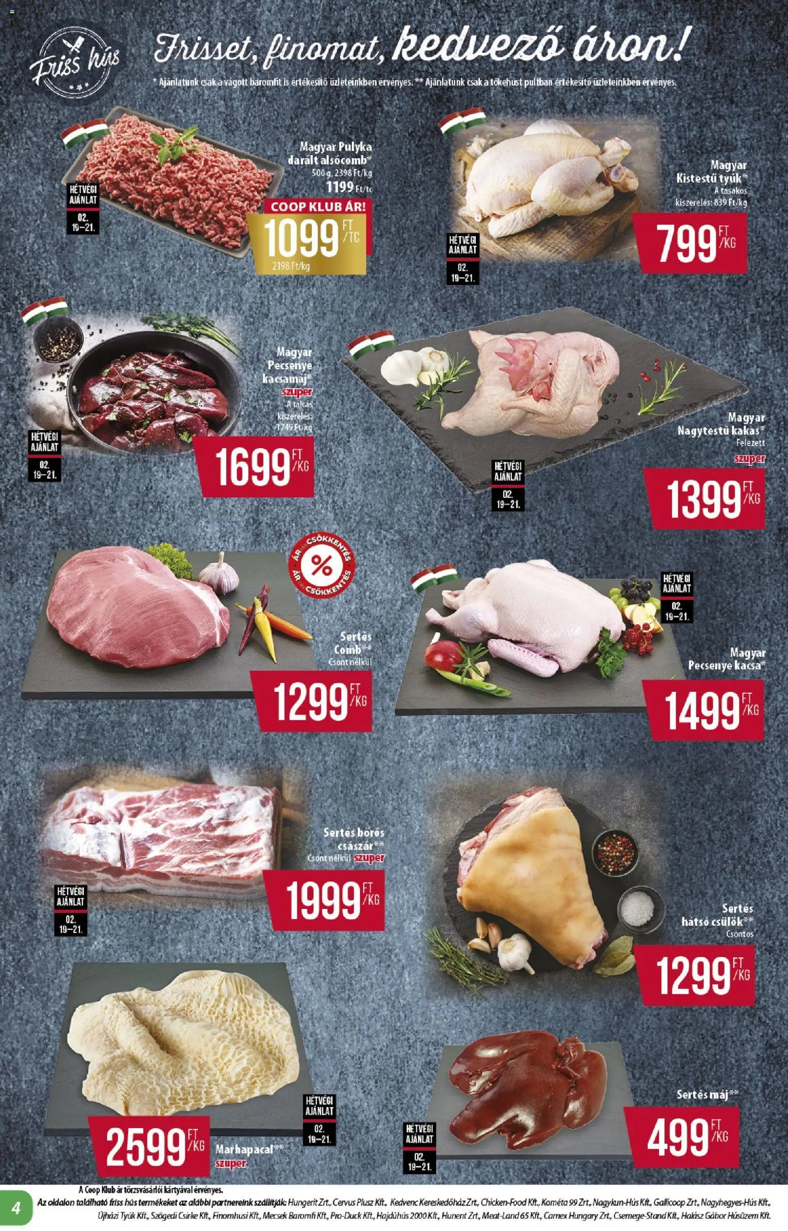 COOP újság 2026.02.19. Alföld Pro-Coop Zrt. - Abc szuper (2026-02-19 - 2026-02-25)