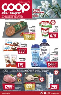 COOP újság 2026.02.19. Alföld Pro-Coop Zrt. - Abc szuper (2026-02-19 - 2026-02-25)