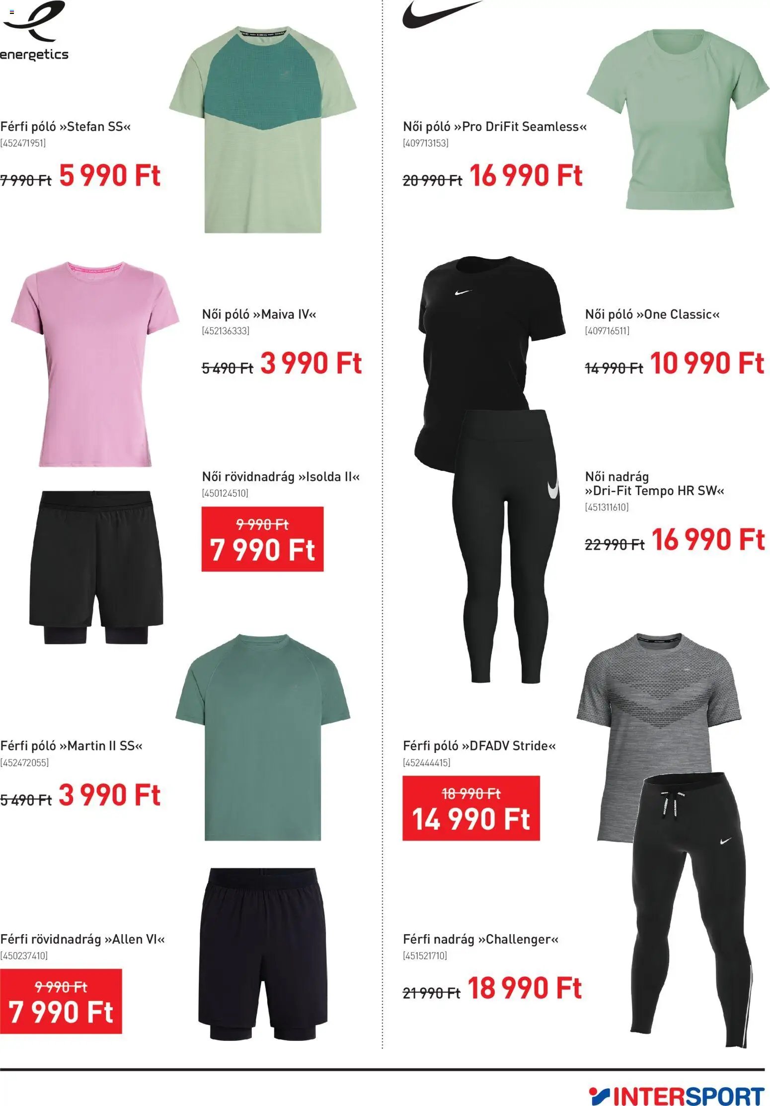 Intersport újság 2026.09.08. Intersport akciós újság
