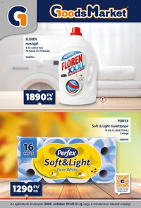Goods Market akciós újság 2026.10.22. - lapozható formában szórólap ✳️