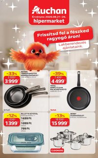Auchan újság 2026.08.21. Auchan Lakberendezés ajánlatok