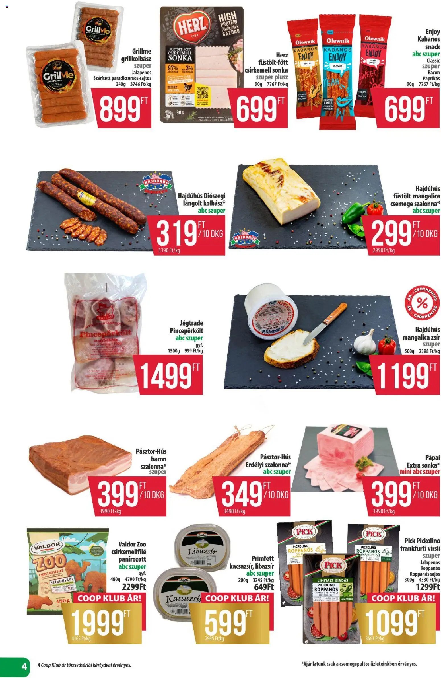 COOP újság 2026.08.13. COOP - Újság Észak Kelet Pro-Coop Zrt