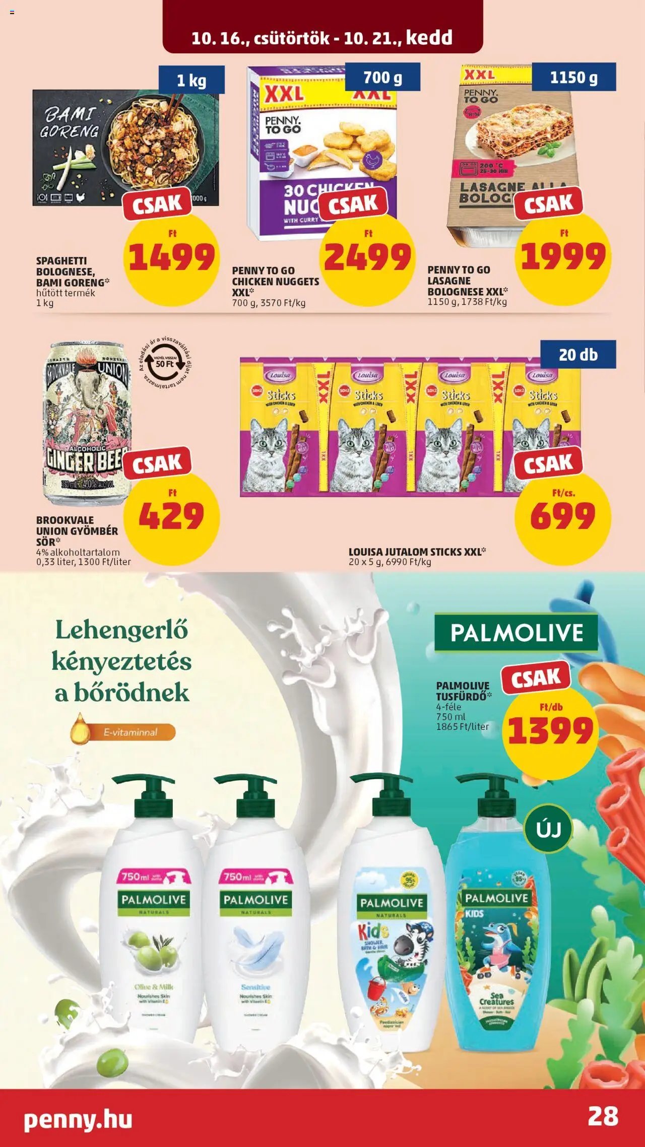 PENNY újság 2025.10.16. Akciós újság PENNY (2025-10-16 - 2025-10-21)