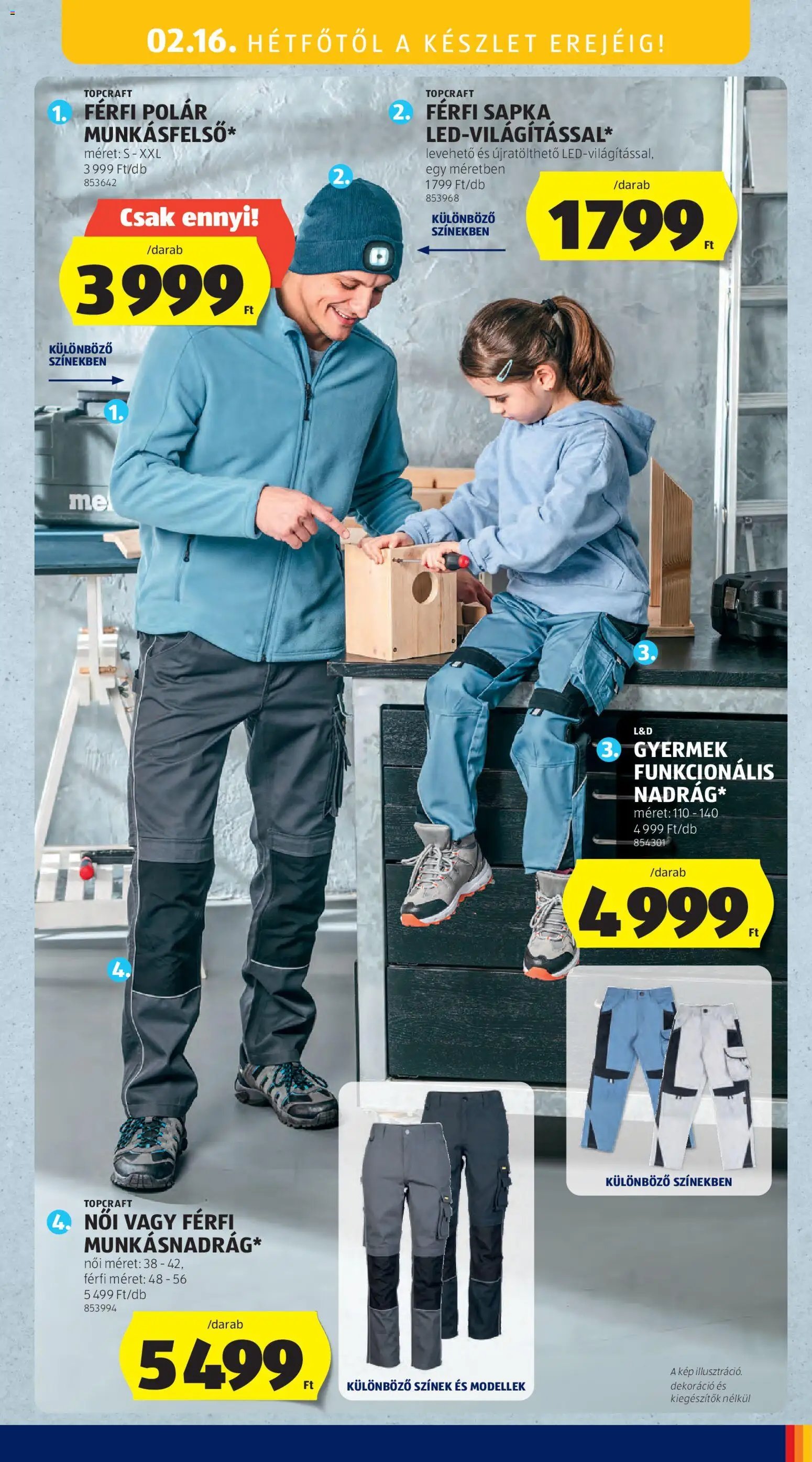 Aldi újság 2026.02.12. Középső sor termékei (2026-02-12 - 2026-02-18)