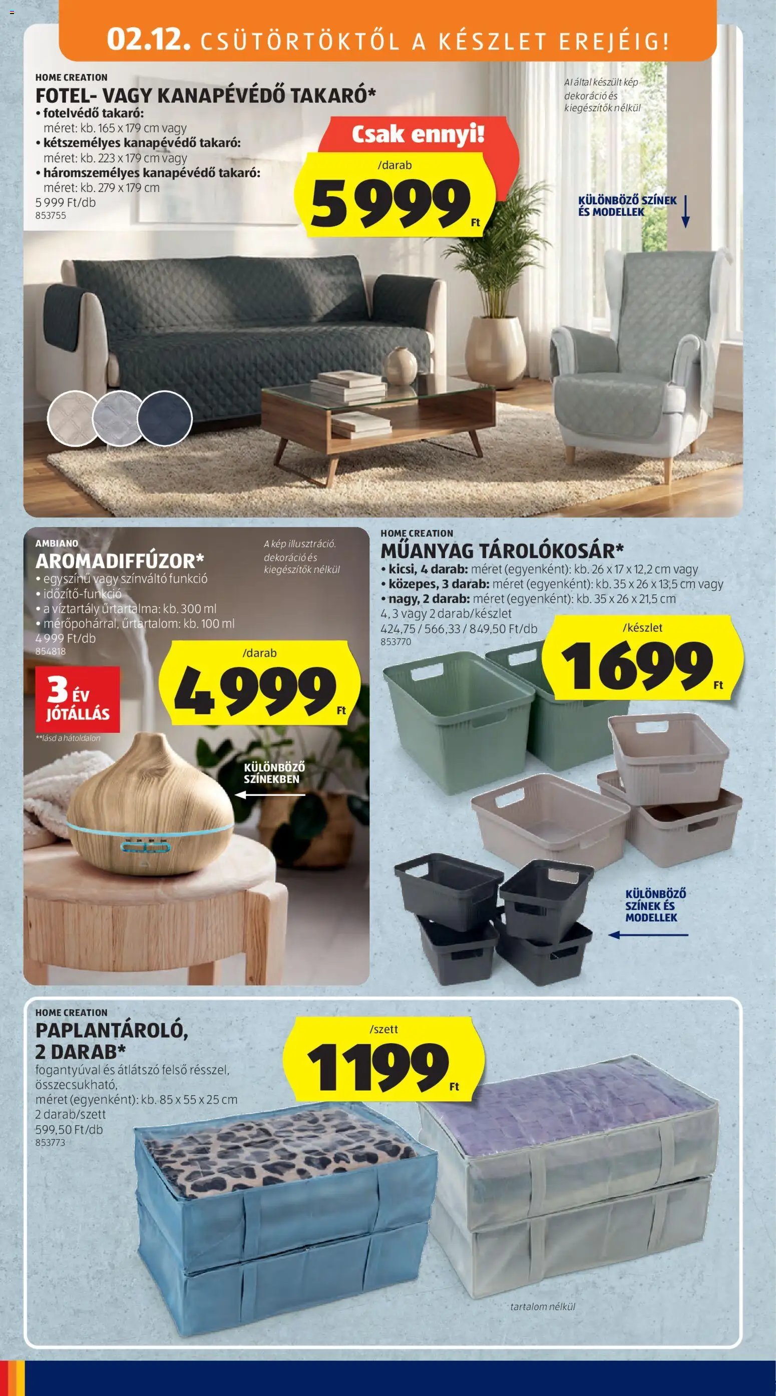 Aldi újság 2026.02.12. Középső sor termékei (2026-02-12 - 2026-02-18)