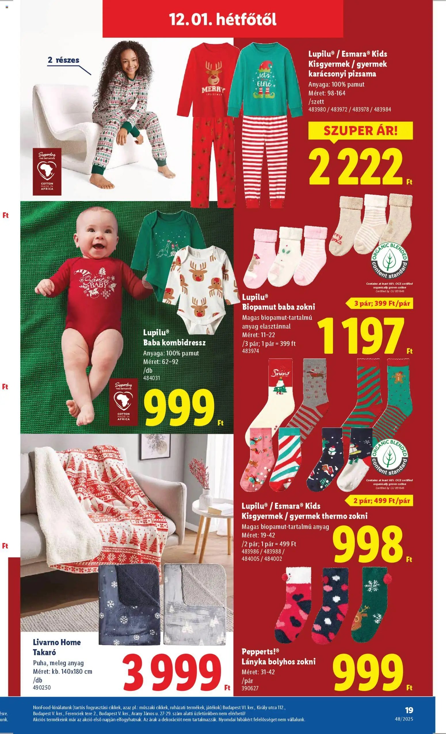 Lidl újság 2025.11.27. Nonfood kínálatunk (2025-11-27 - 2025-12-03)