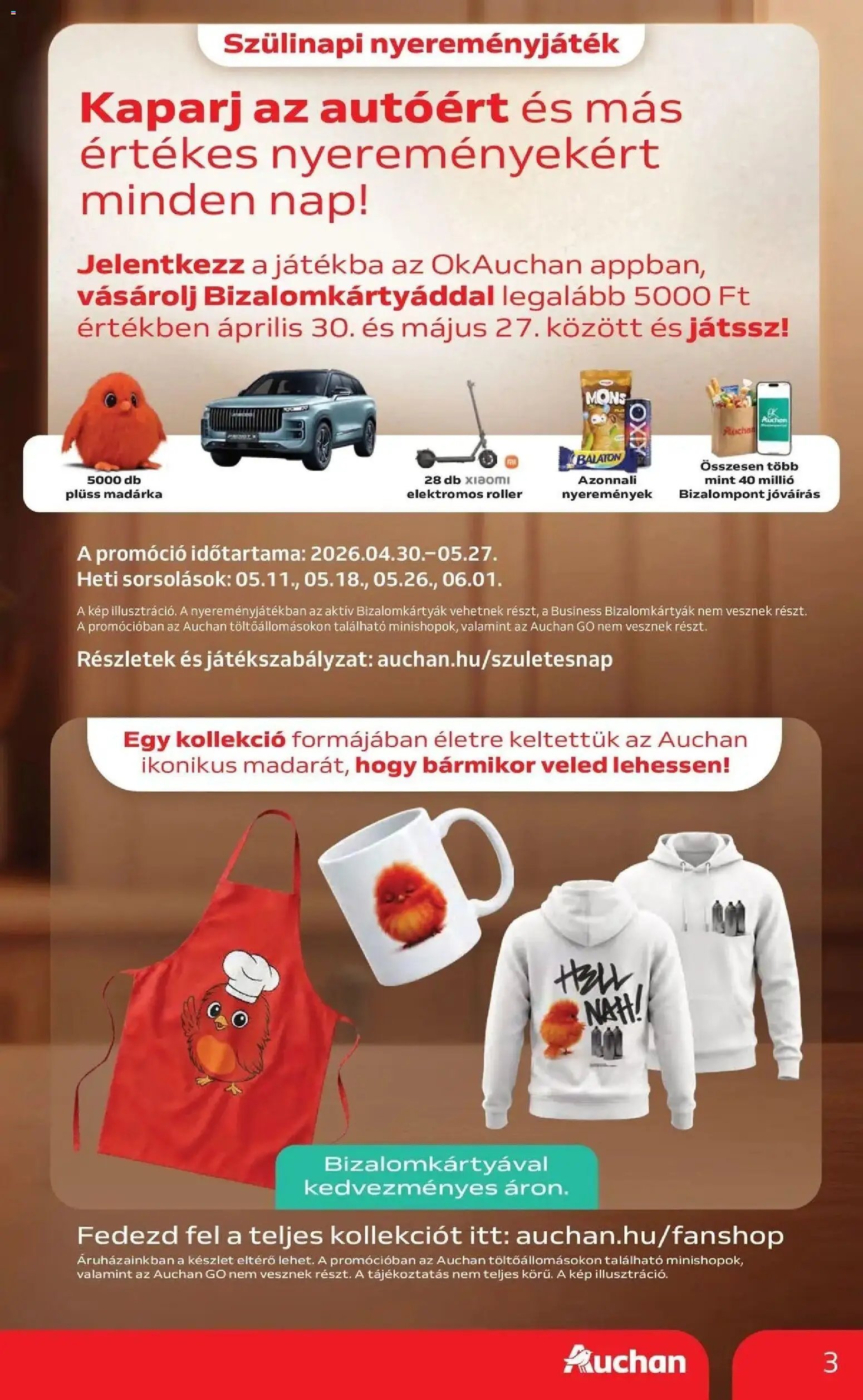 Auchan újság 2026.05.07. Auchan akciós újság Debrecen (2026-05-07 - 2026-05-13)