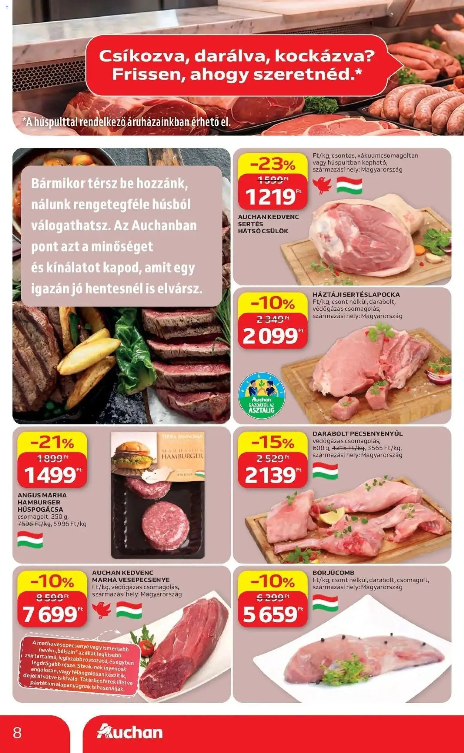 Auchan újság 2026.05.07. Auchan akciós újság Debrecen (2026-05-07 - 2026-05-13)