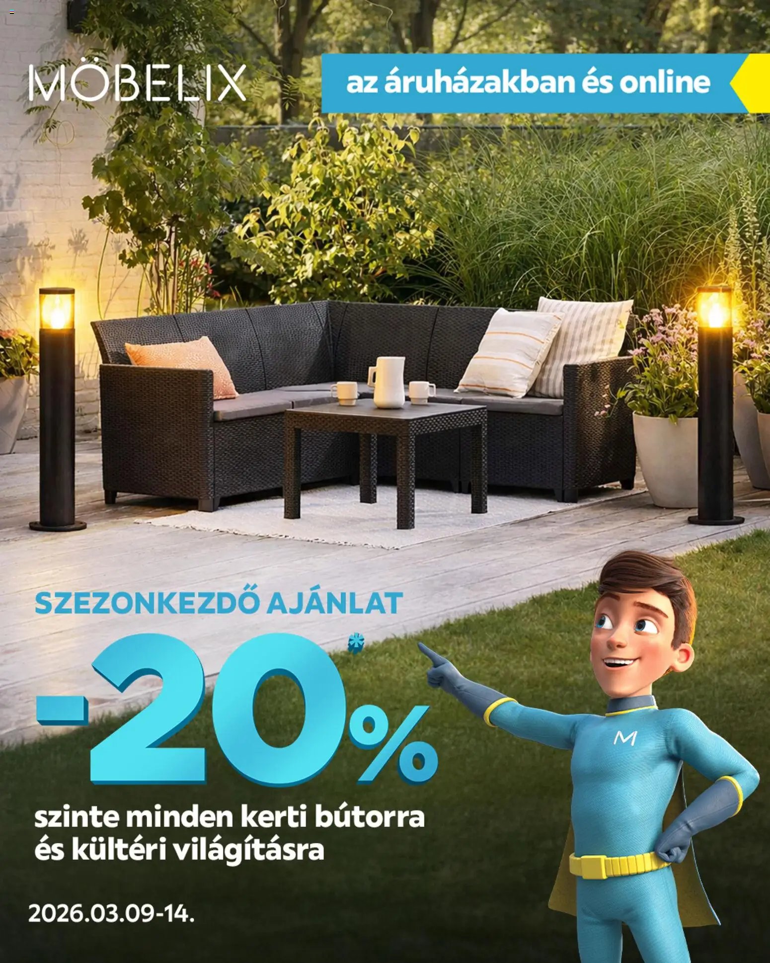 Möbelix újság 2026.03.09. Möbelix szórólap (2026-03-09 - 2026-03-14)