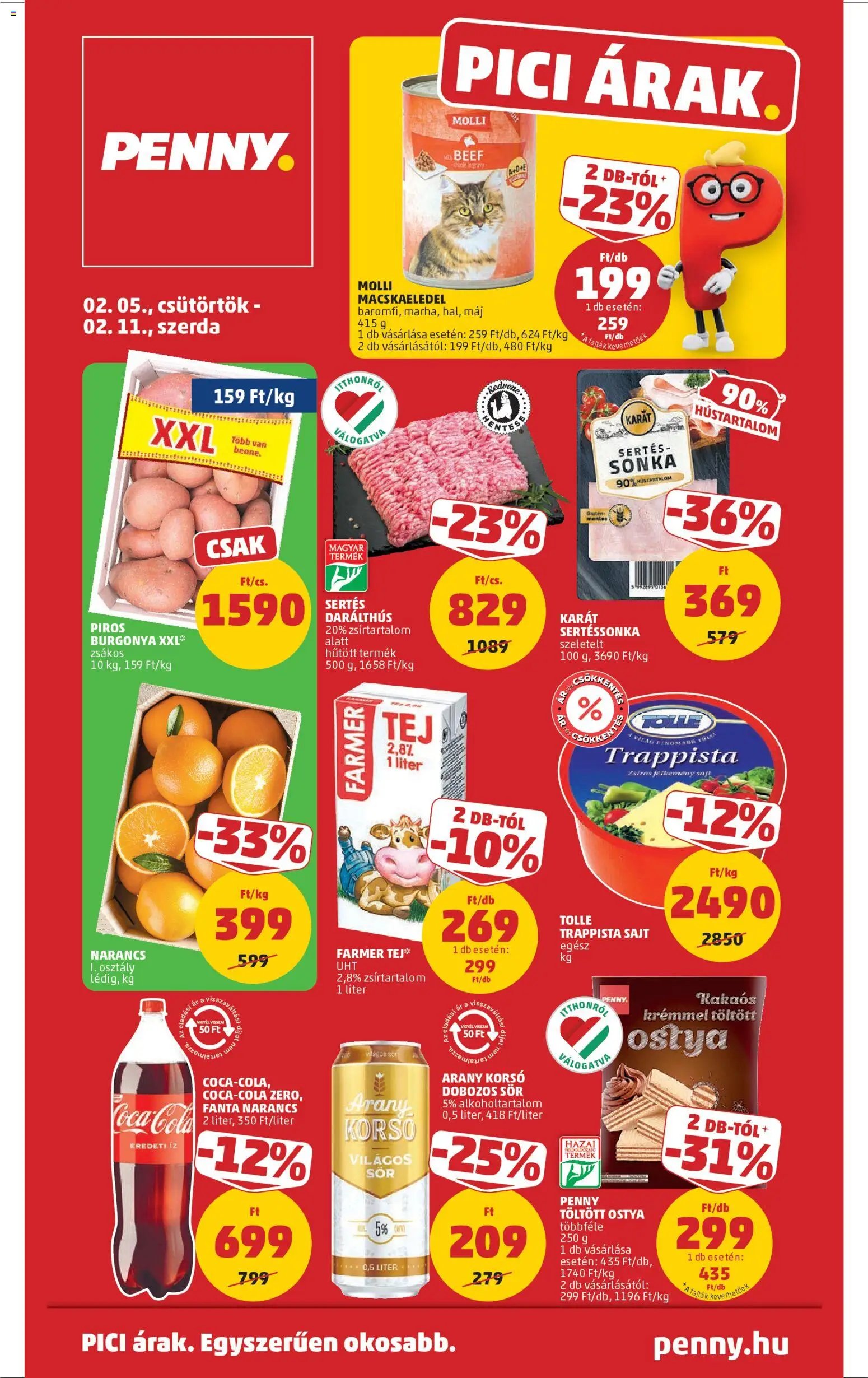 PENNY újság 2026.02.05. Akciós újság PENNY (2026-02-05 - 2026-02-11)